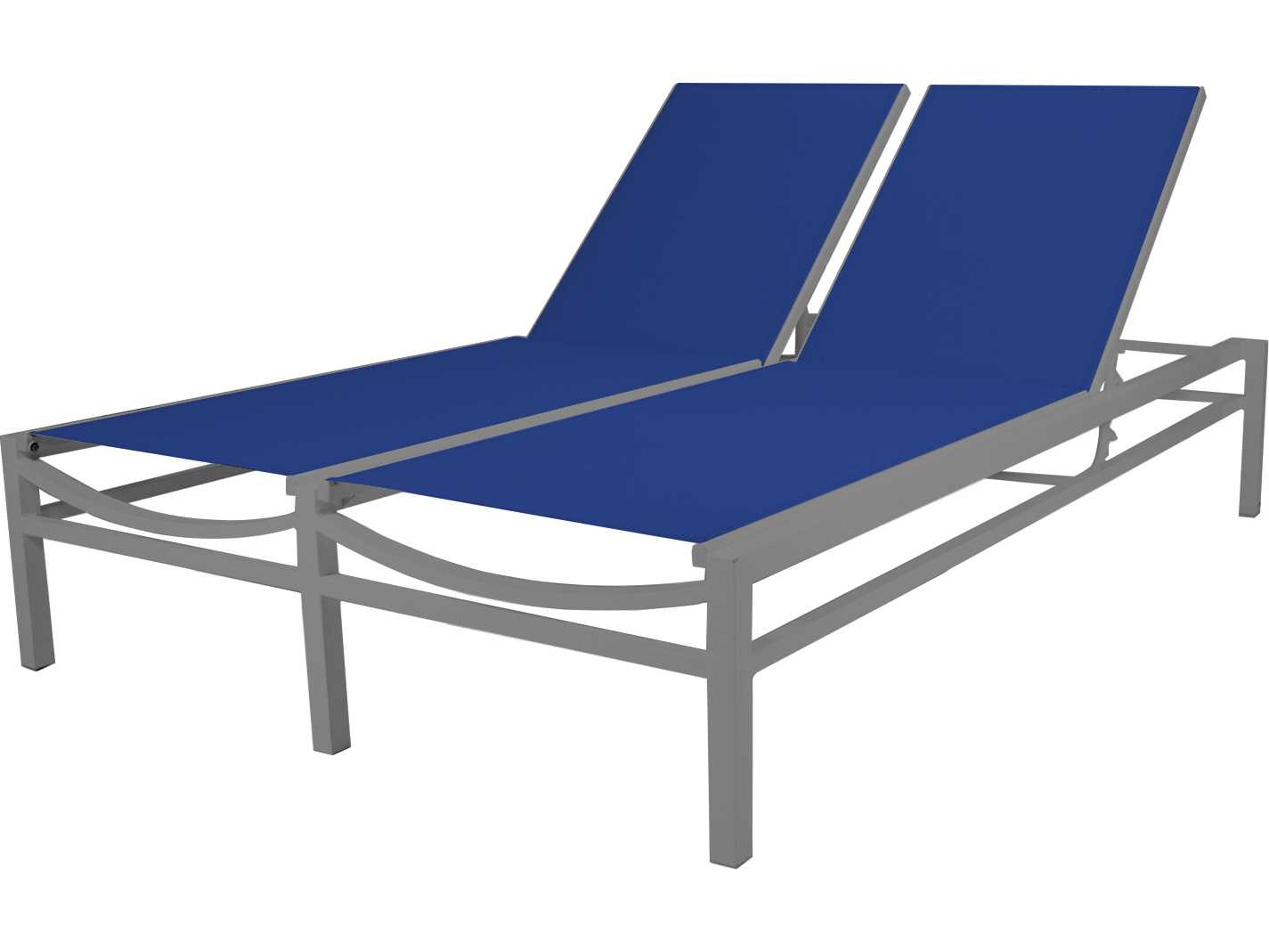 Decoscape Fusion Aluminum Sling Chaise Lounge