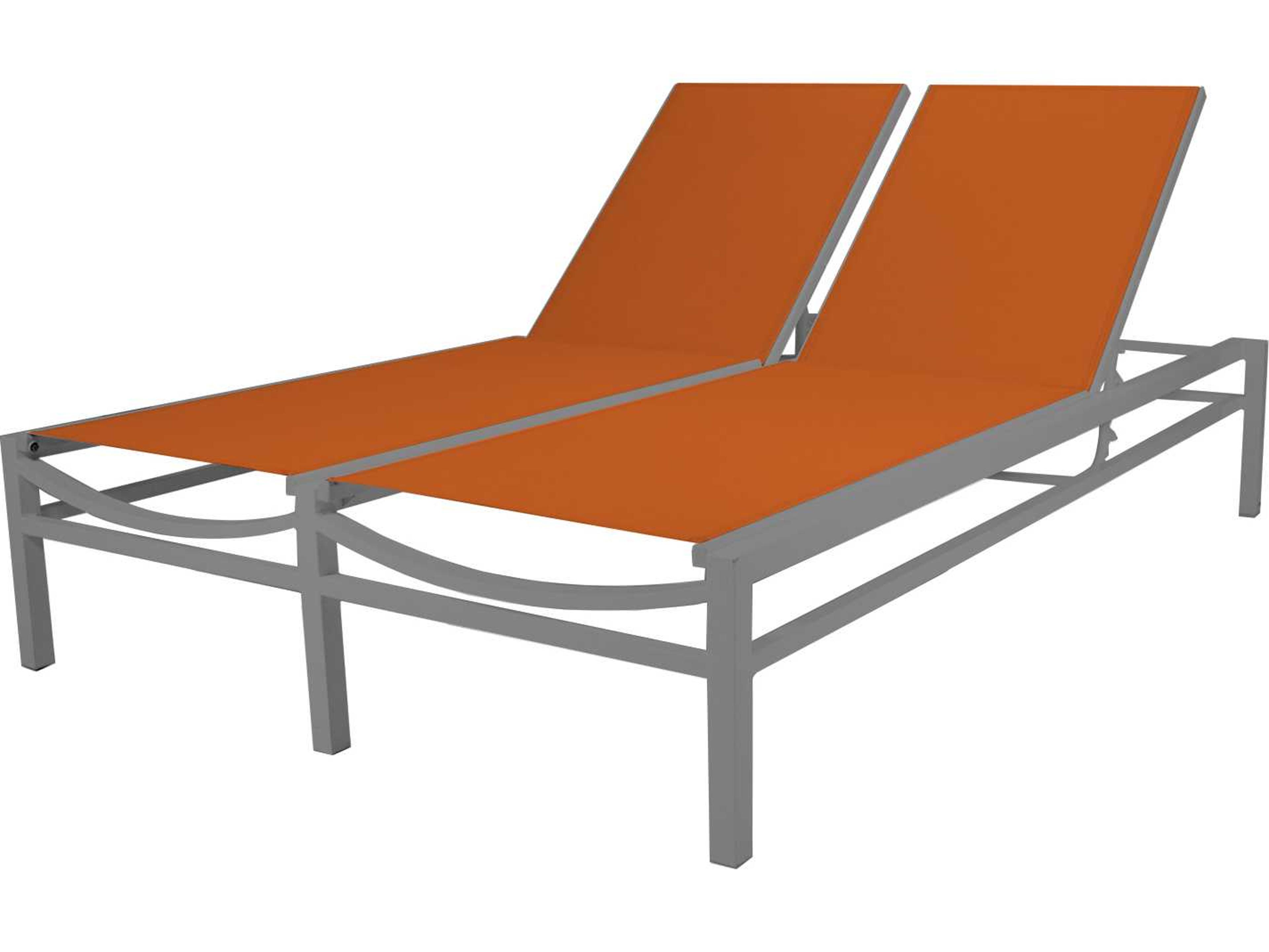 Decoscape Fusion Aluminum Sling Chaise Lounge