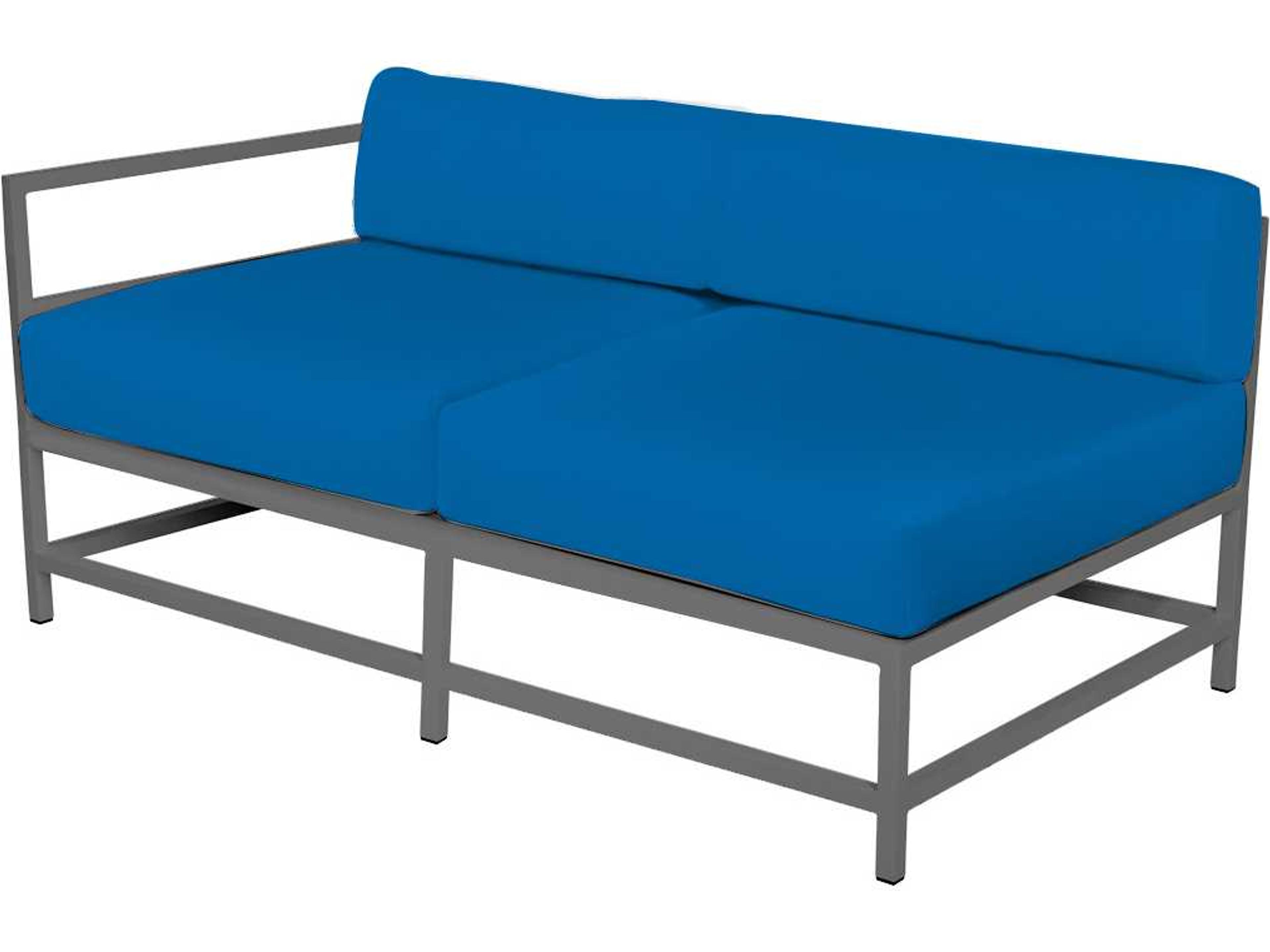 Decoscape Delano Aluminum Left Arm Loveseat