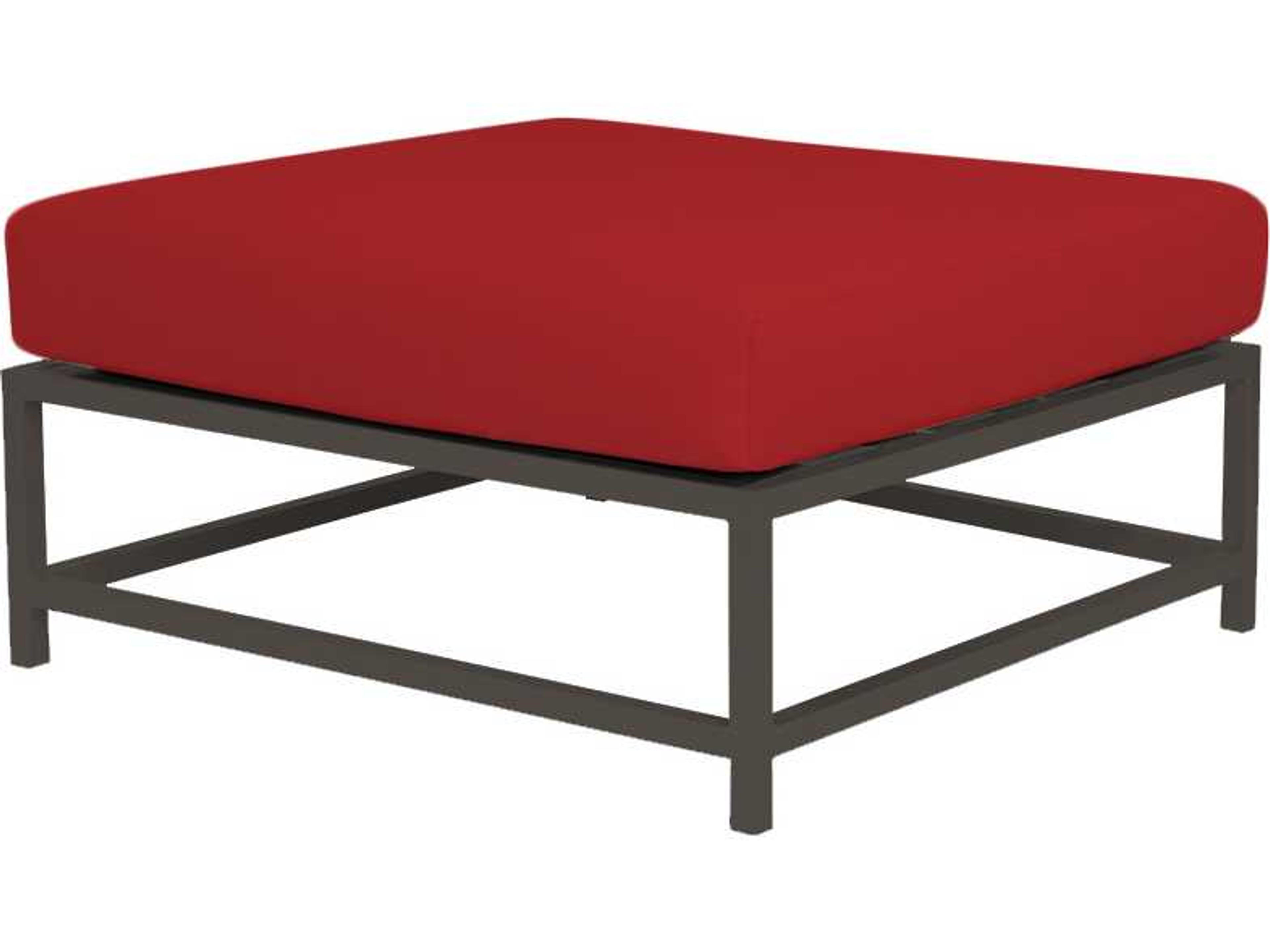 Decoscape Delano Aluminum Square Ottoman