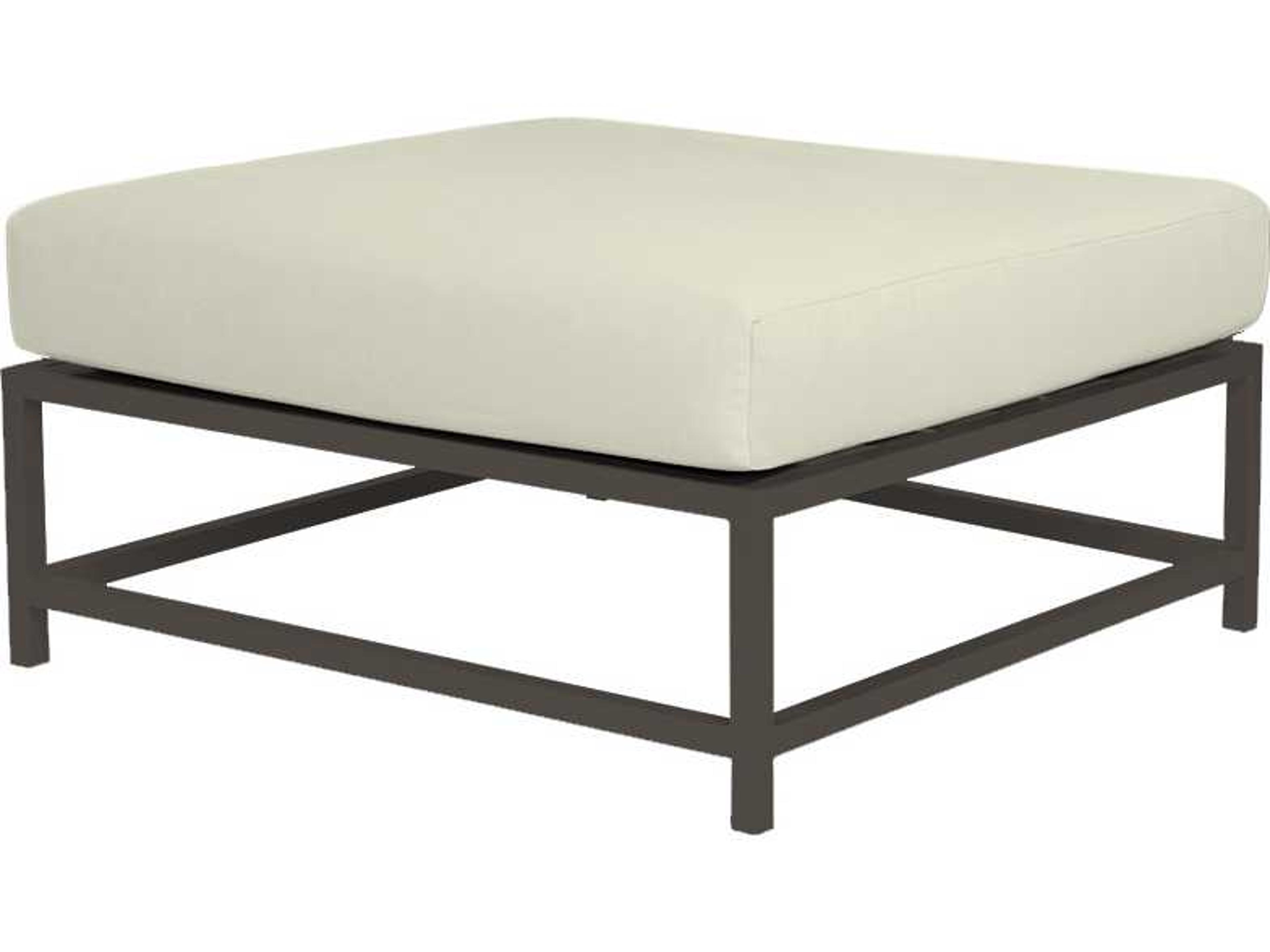 Decoscape Delano Aluminum Square Ottoman