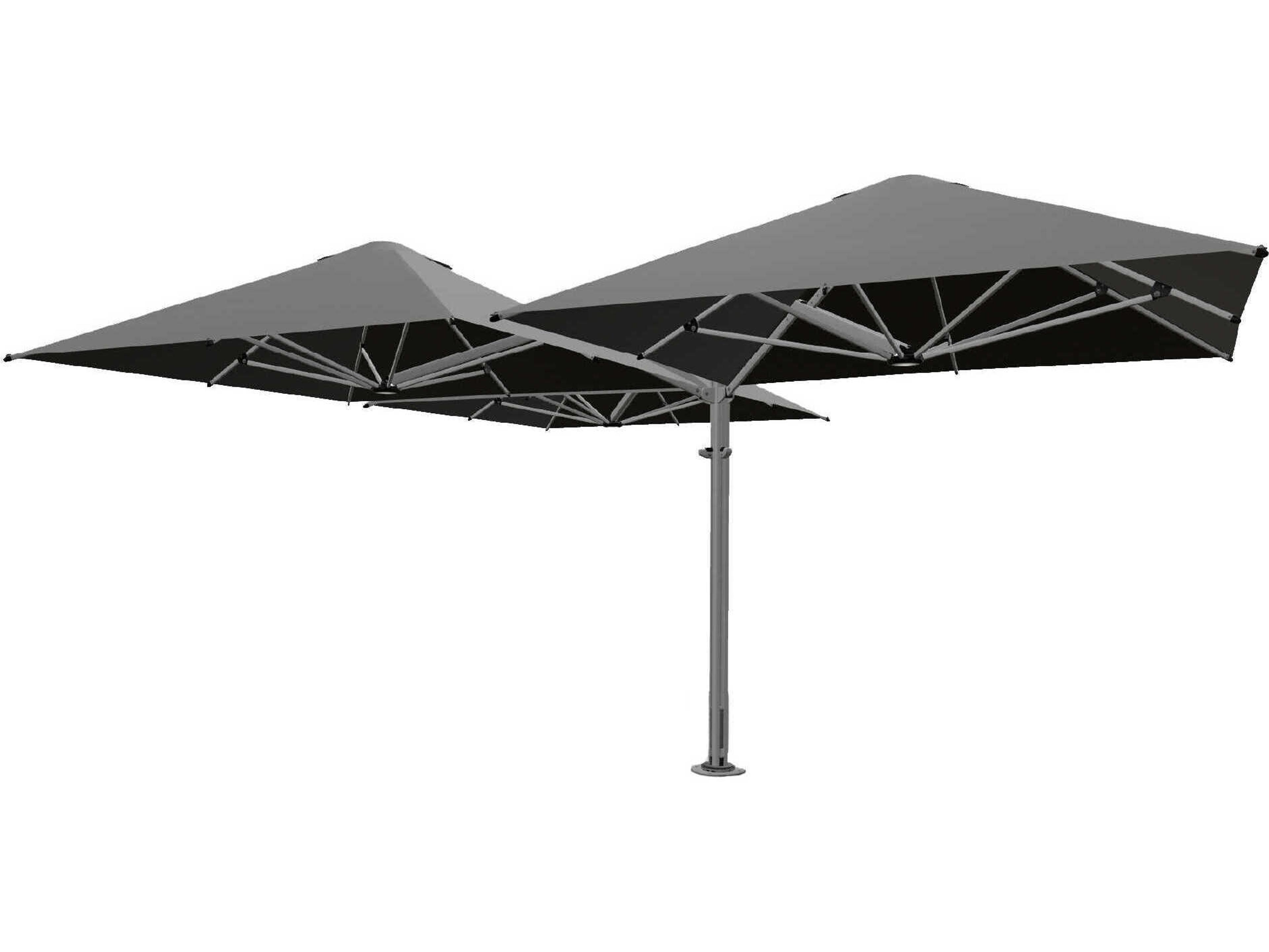 Unity Annodised Space Grey Umbrella