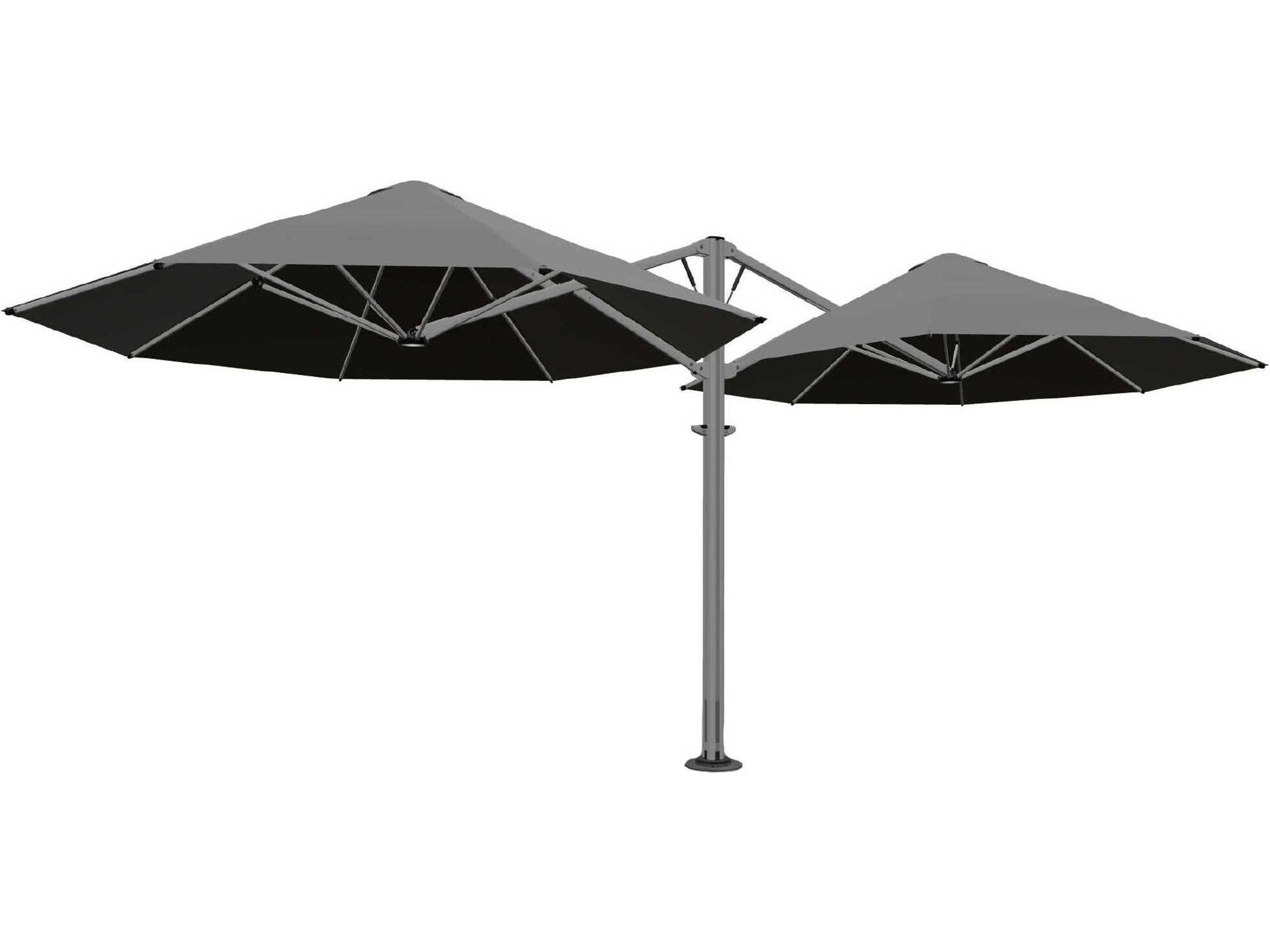 Shadowspec Unity Annodised Space Grey Umbrella