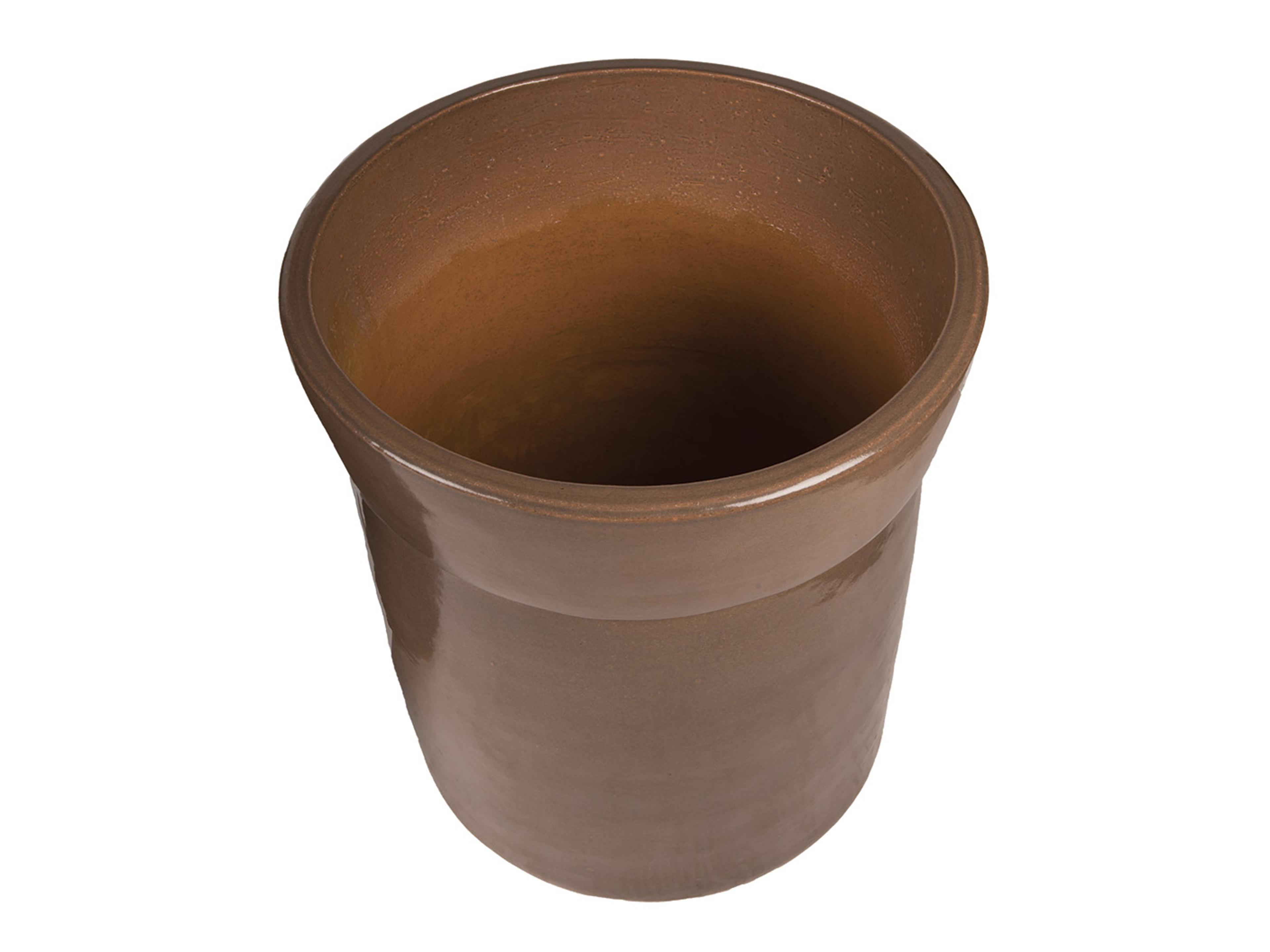 Seasonal Living Ceramic Taupe Planter