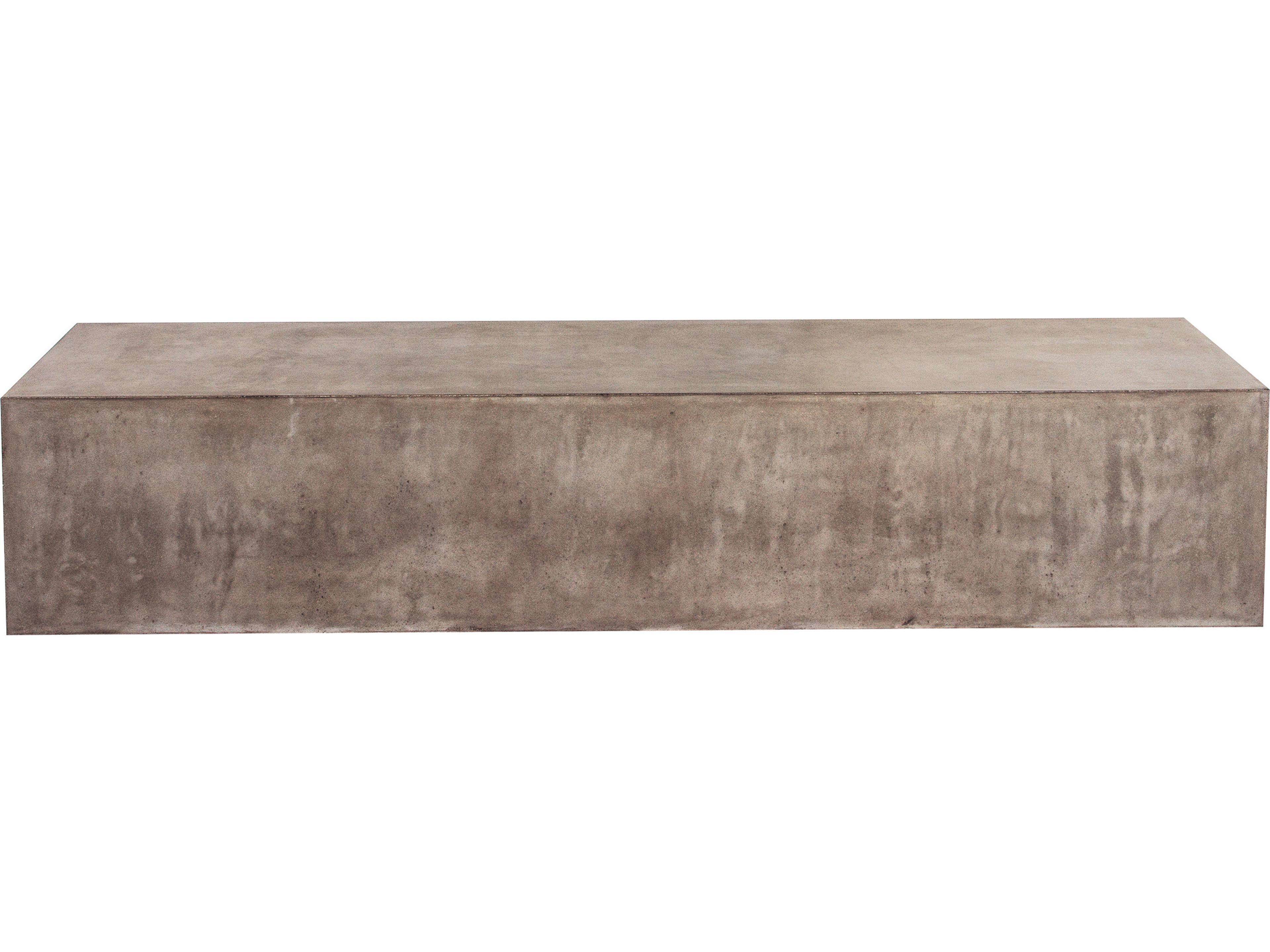Seasonal Living Perpetual Slate Grey The Monolith Outdoor Bench
