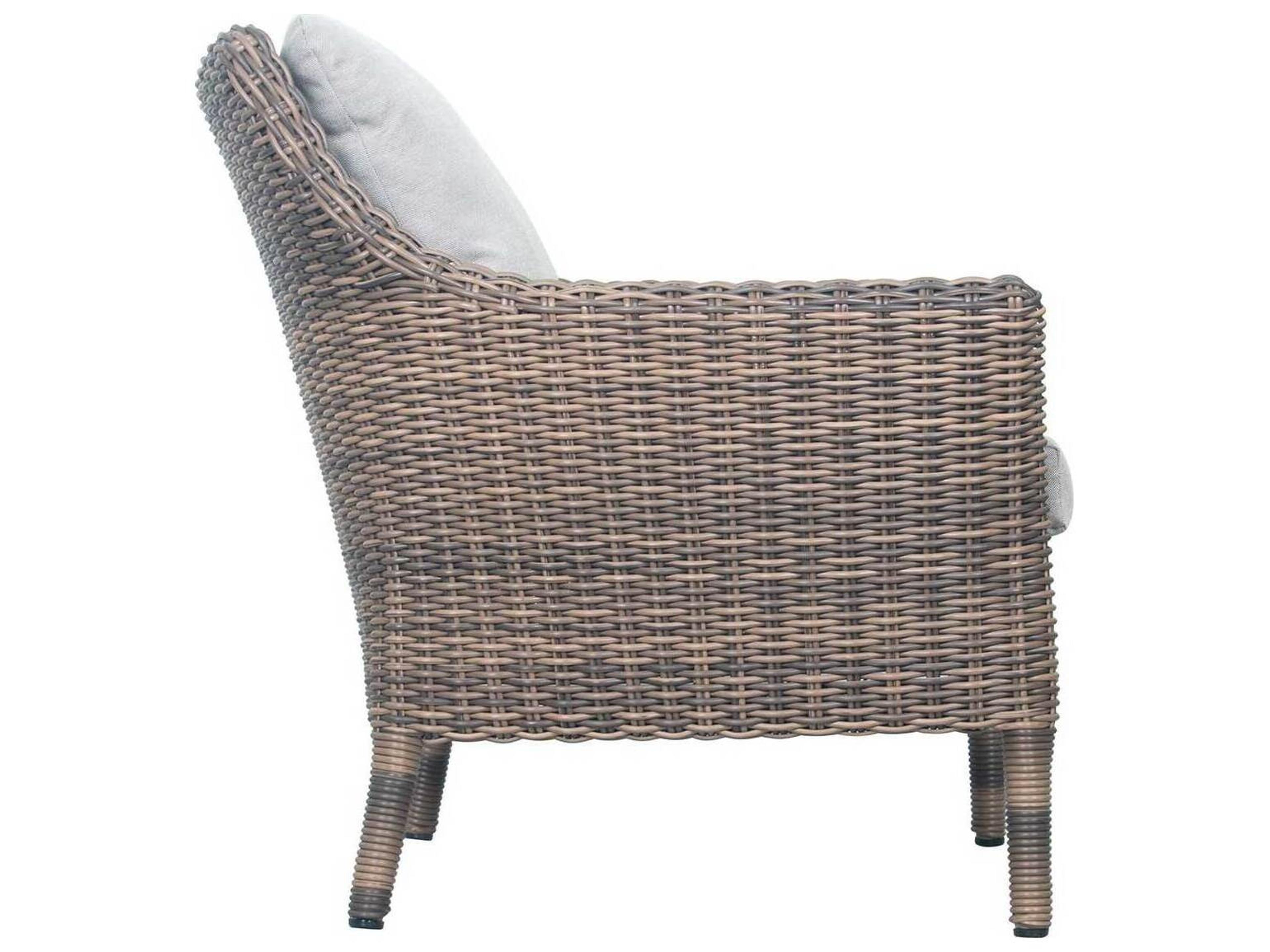 Seasonal Living Provenance Signature Wicker Sea Wattle Patio Lounge Chair