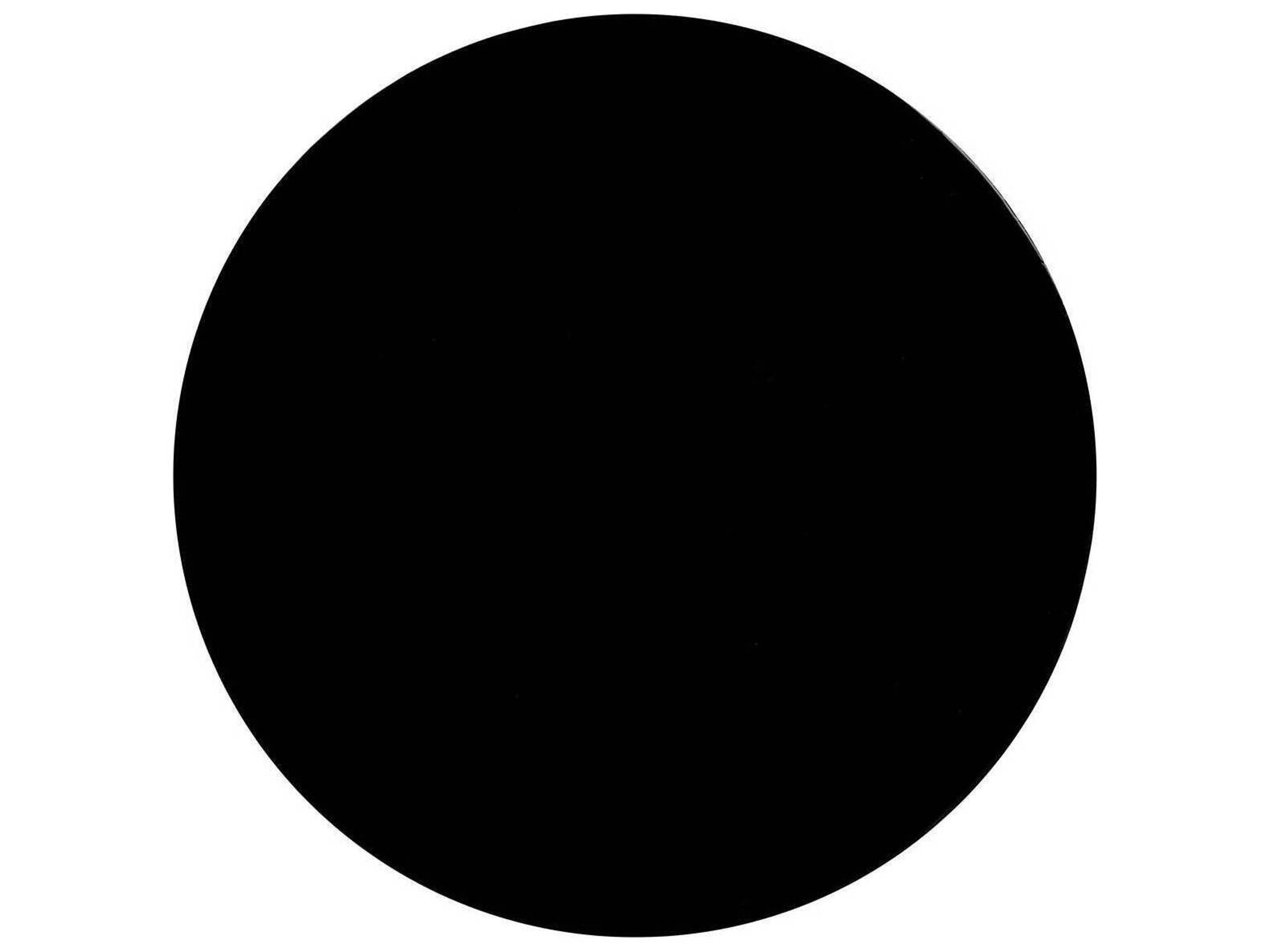 Seasonal Living Provenance Ceramic Jet Gloss/Sand Matte Serenity Grazed Round Patio Side Table