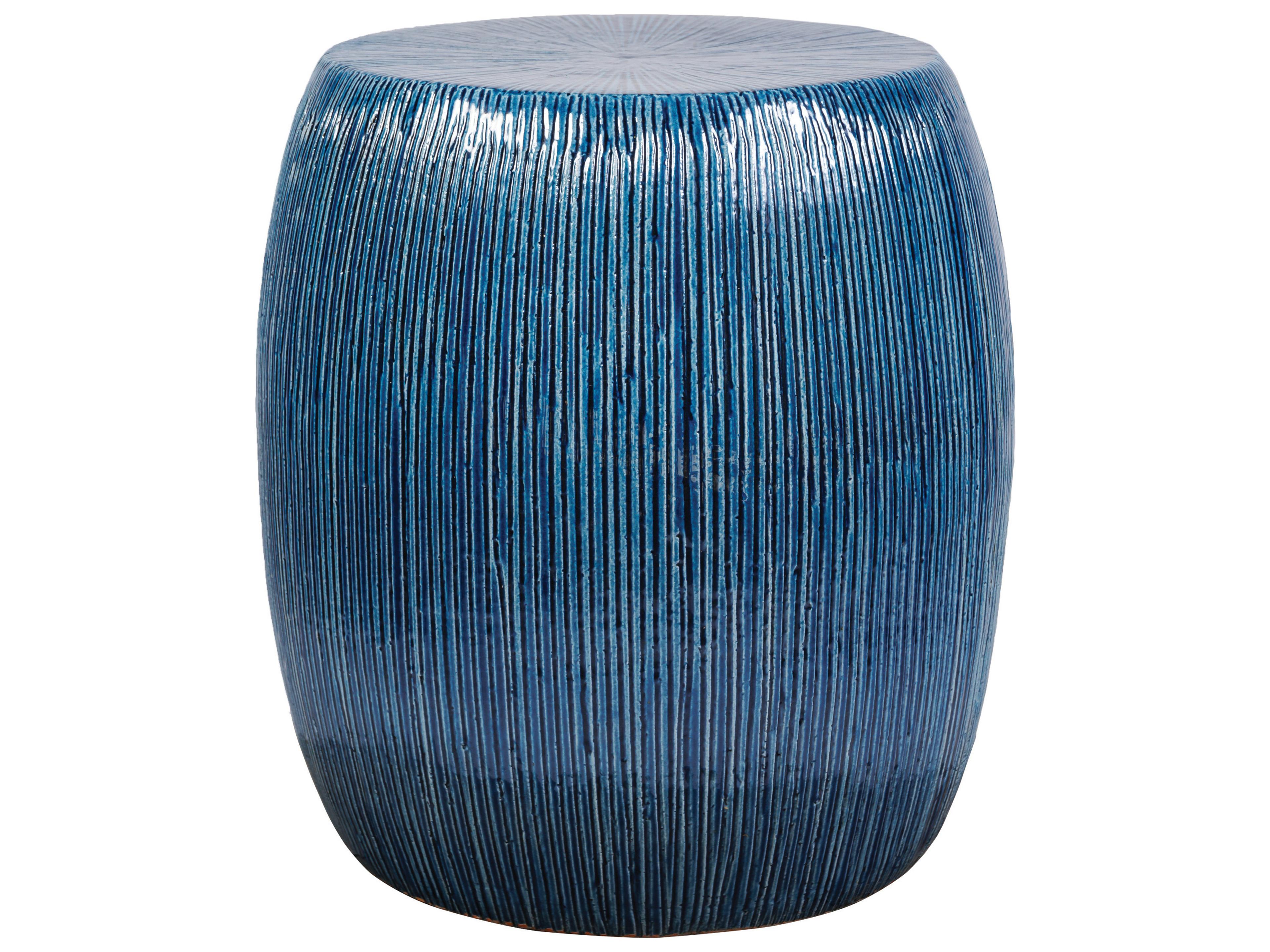 Provenance Signature Round Ceramic Accent Table