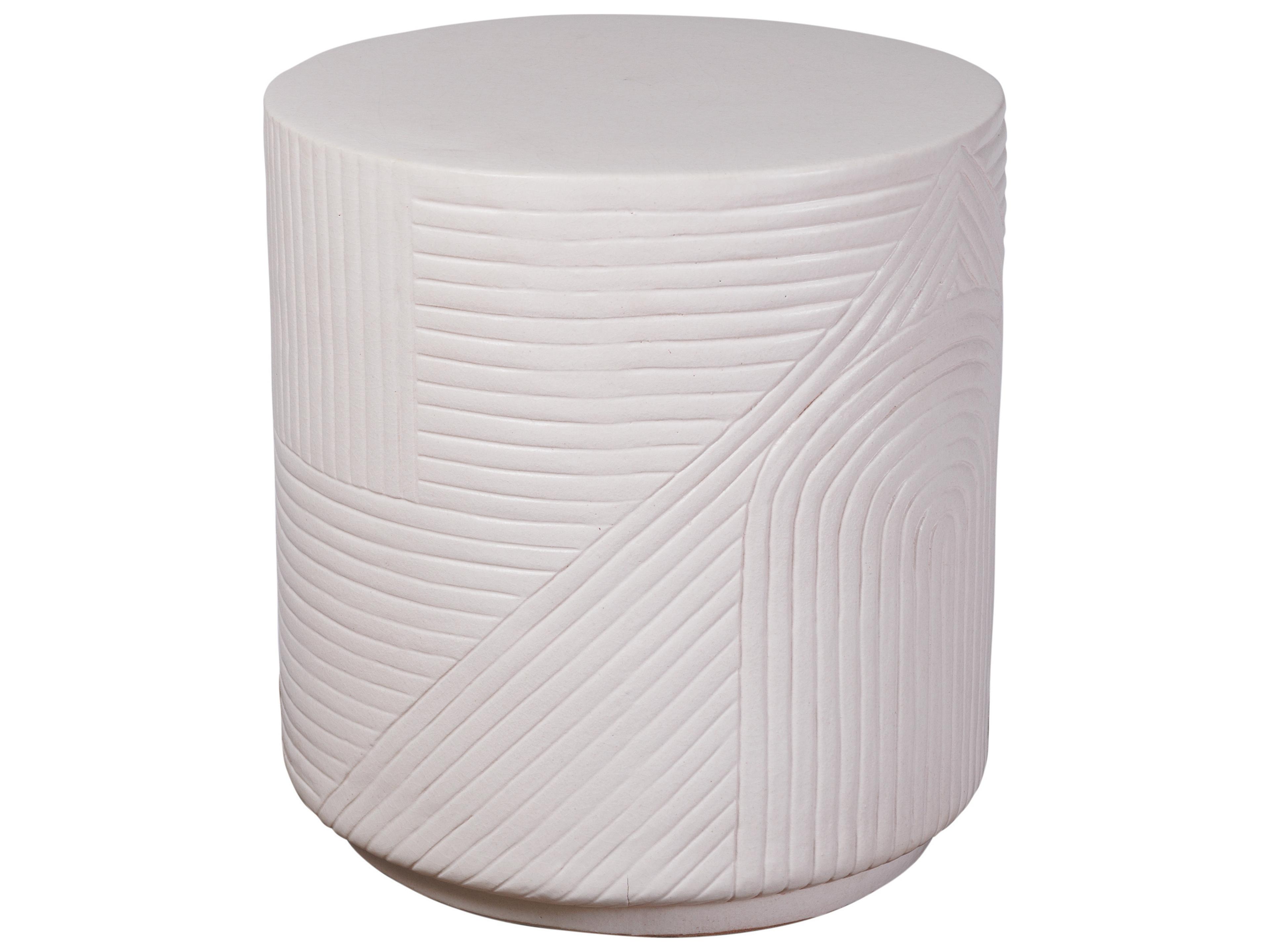 Seasonal Living Ceramics Linen Semi-gloss Ceramic Dining Chair