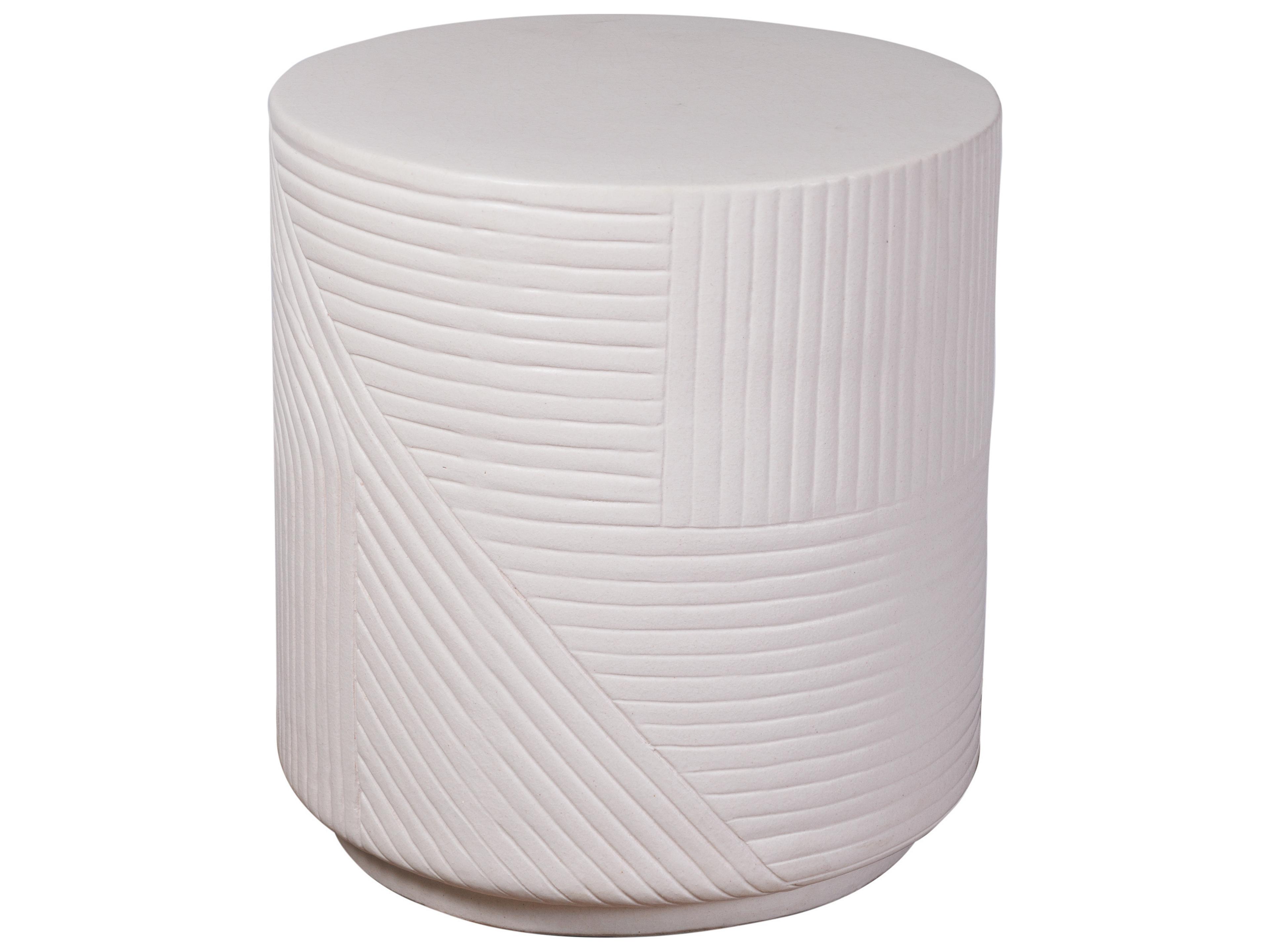 Seasonal Living Ceramics Linen Semi-gloss Ceramic Dining Chair