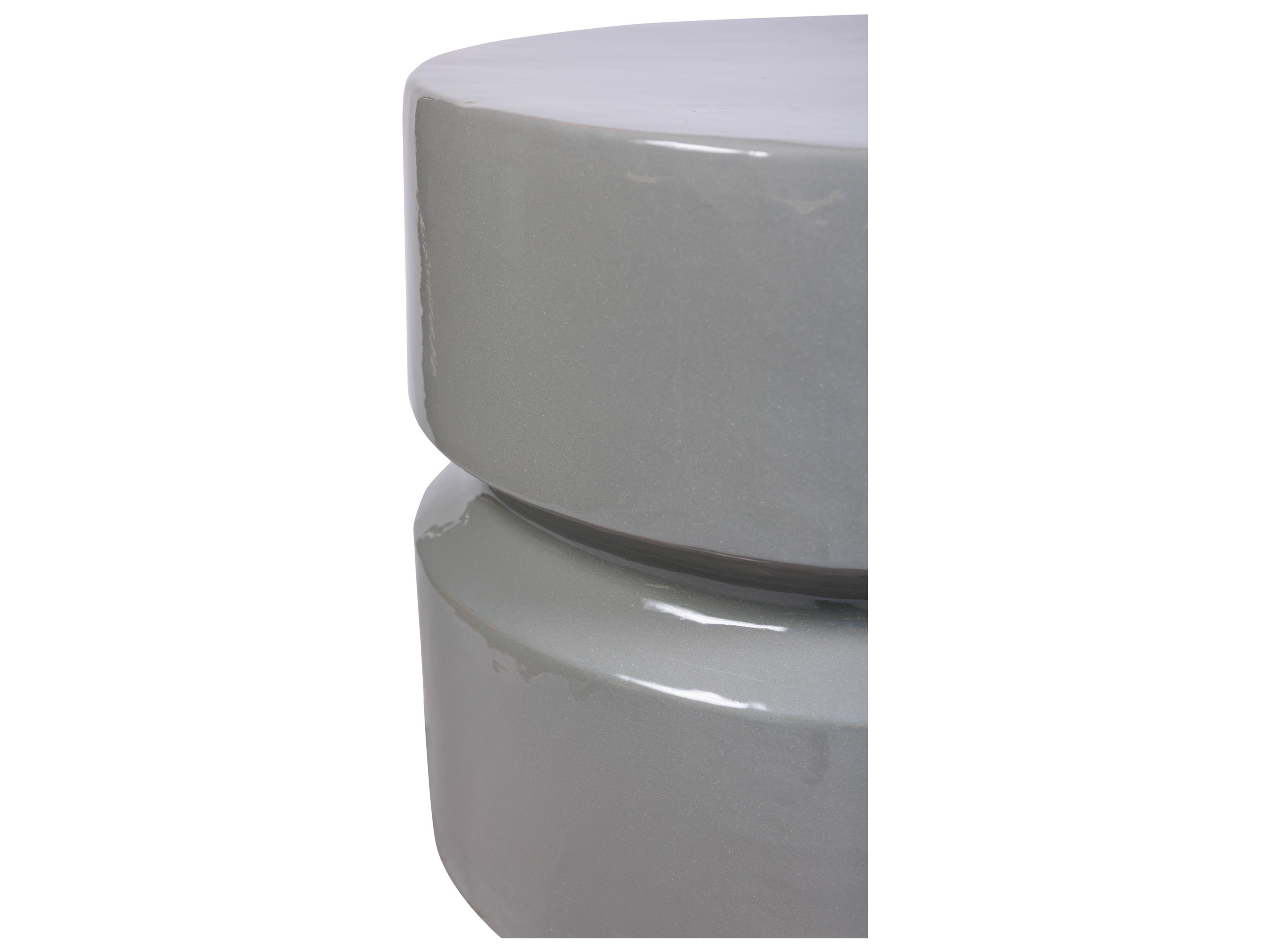 Seasonal Living Ceramics Sage Gloss Ceramic Dining Chair