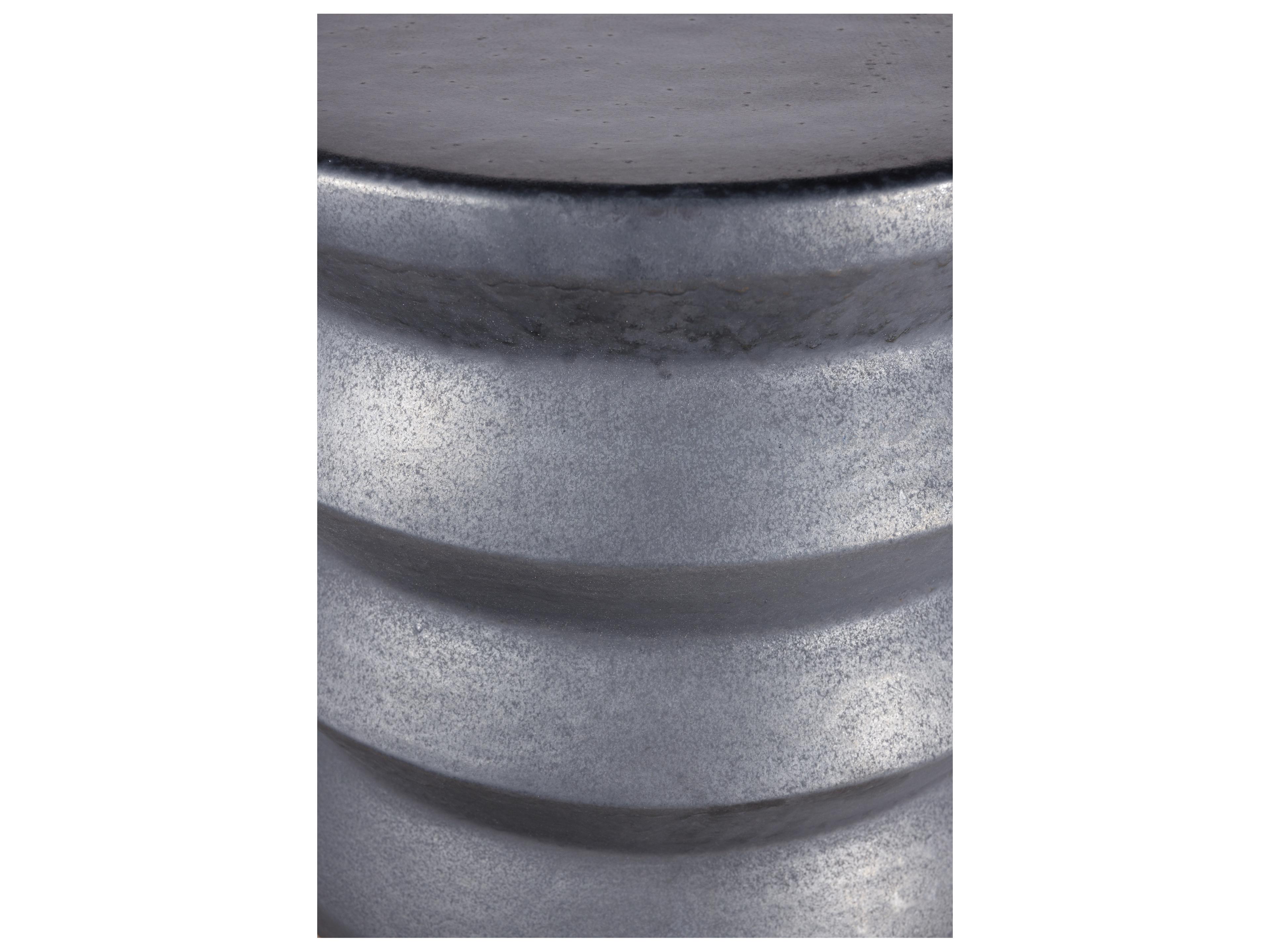 Seasonal Living Provenance Signature Ceramic Round Outdoor End Table