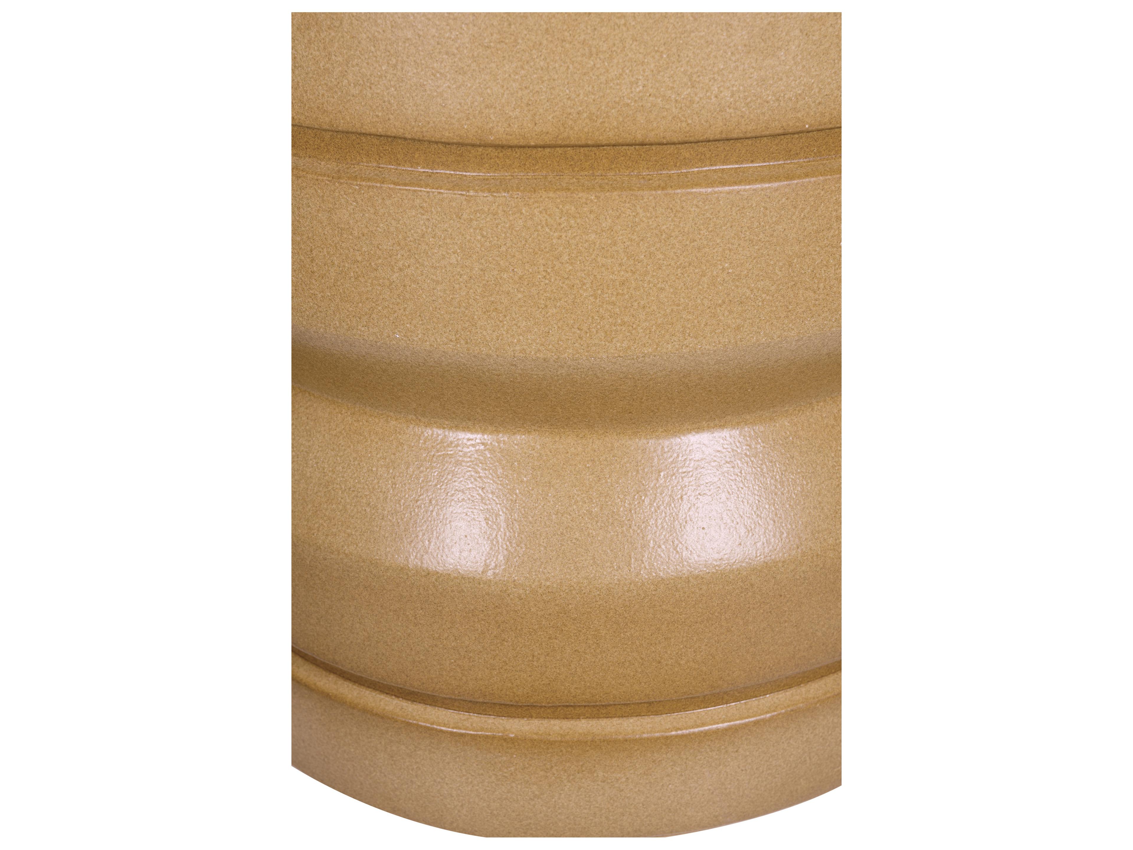 Seasonal Living Provenance Signature Ceramic Round Outdoor End Table