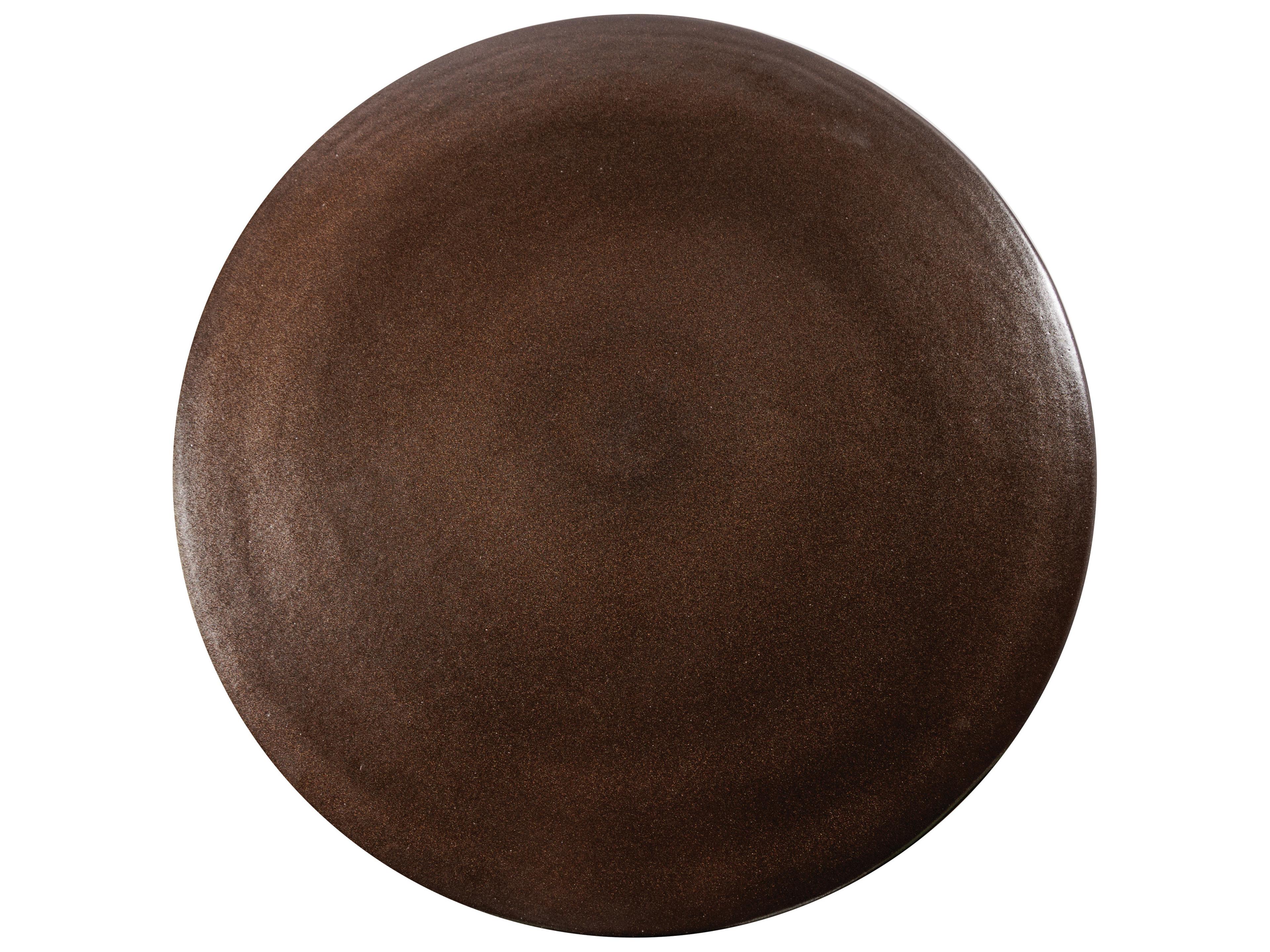 Seasonal Living Provenance Signature Ceramic Round Outdoor Patio Coffee Table