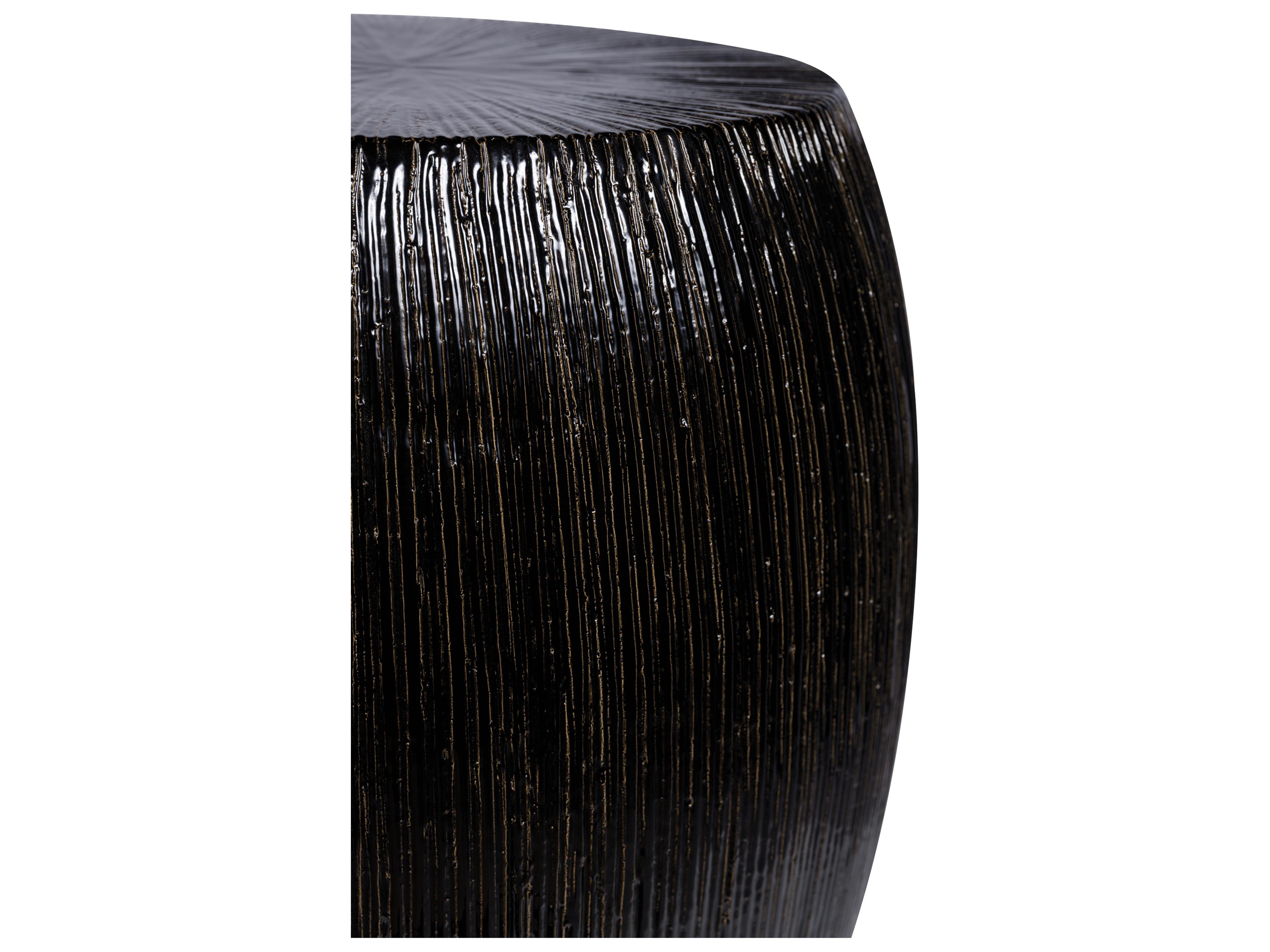 Seasonal Living Provenance Signature Ceramic Ottoman