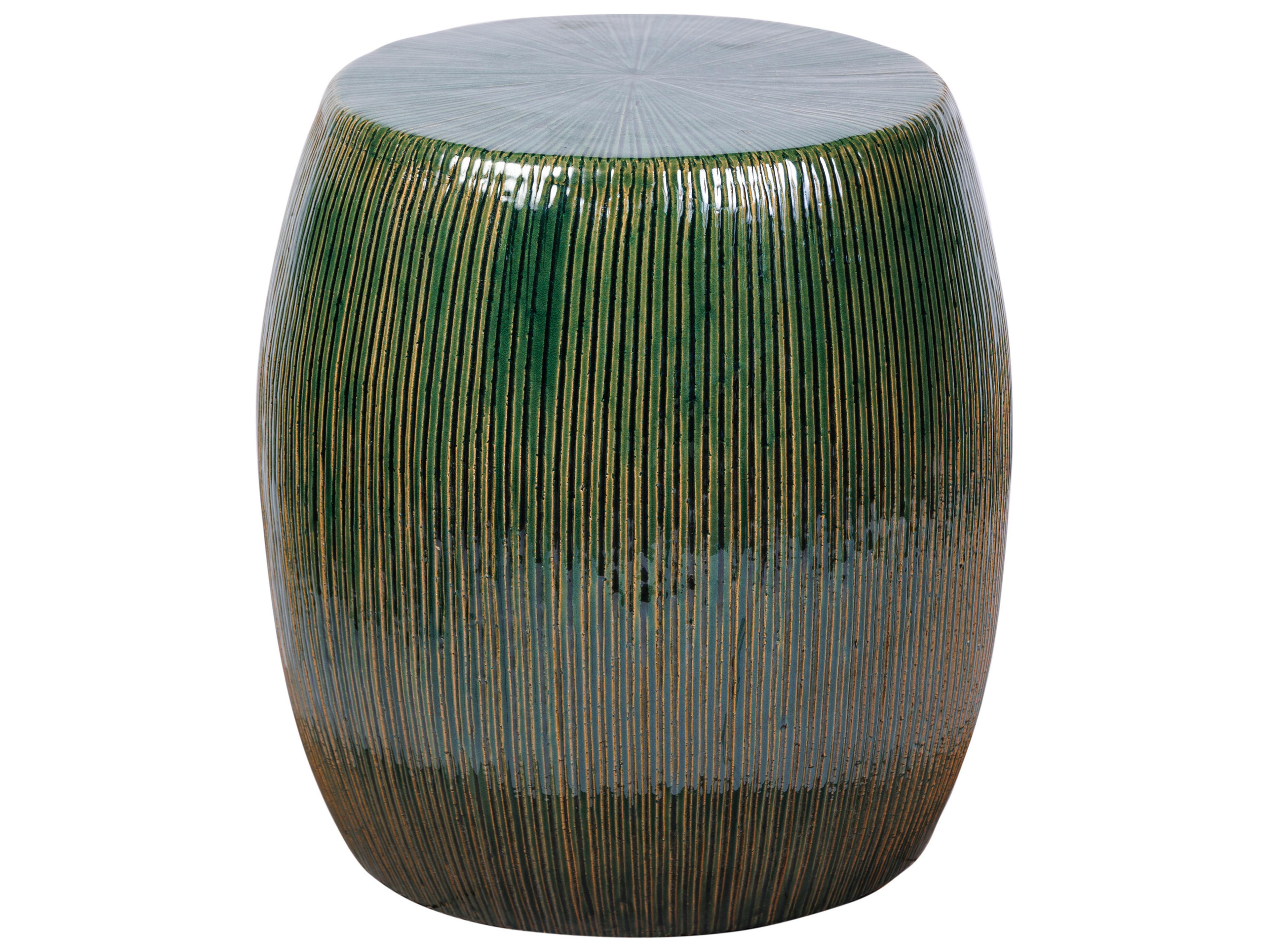 Ceramics Emerald Texture Gloss Ceramic Dining Chair