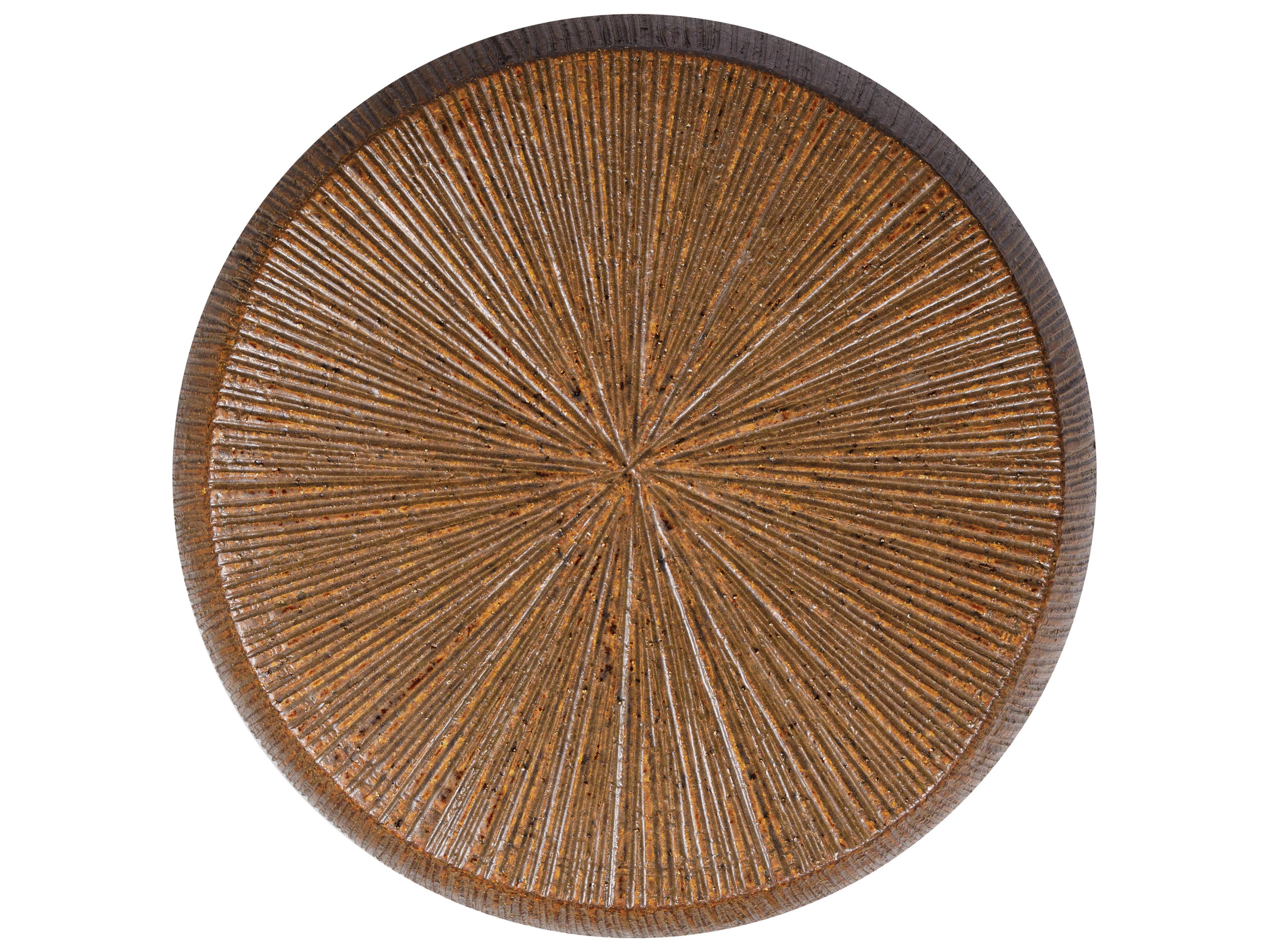 Seasonal Living Provenance Signature Ceramic Ottoman