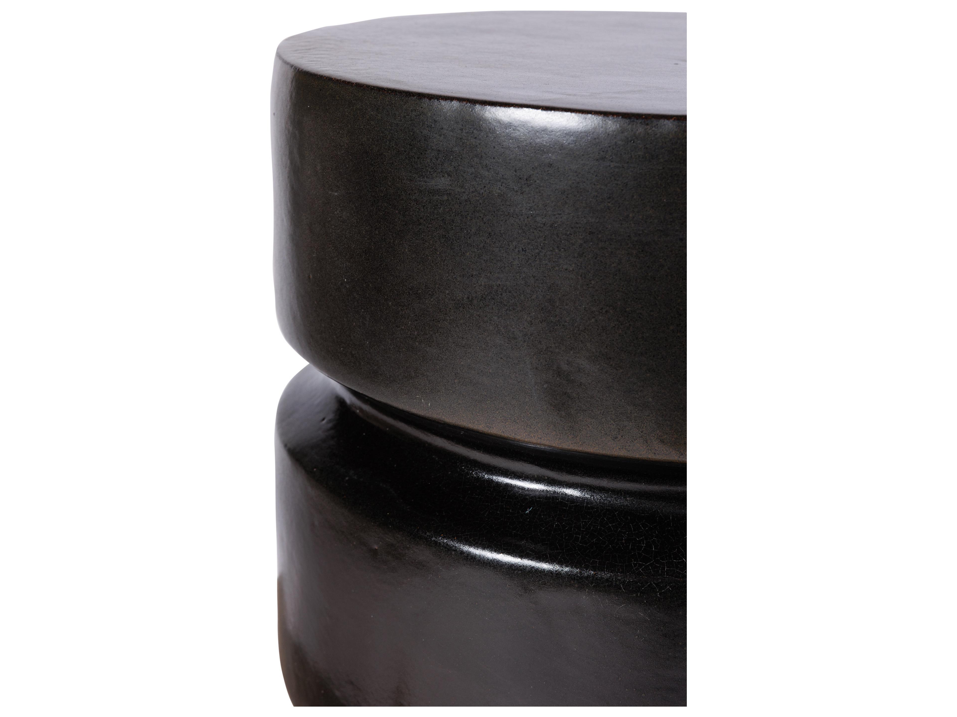 Seasonal Living Ceramics Iron Semi-gloss Ceramic Dining Chair