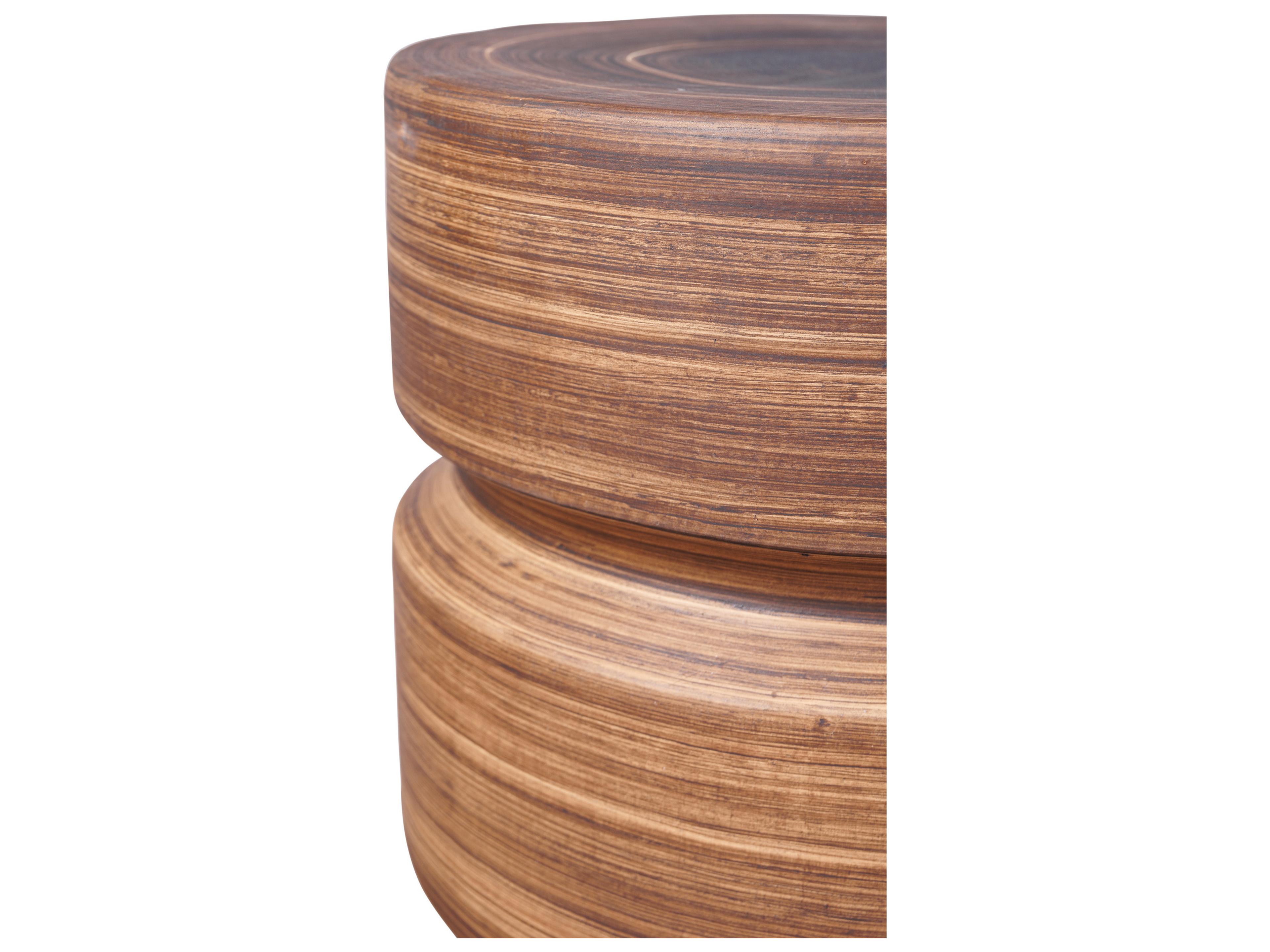 Seasonal Living Ceramics Natural Brush Matte Ceramic Dining Chair