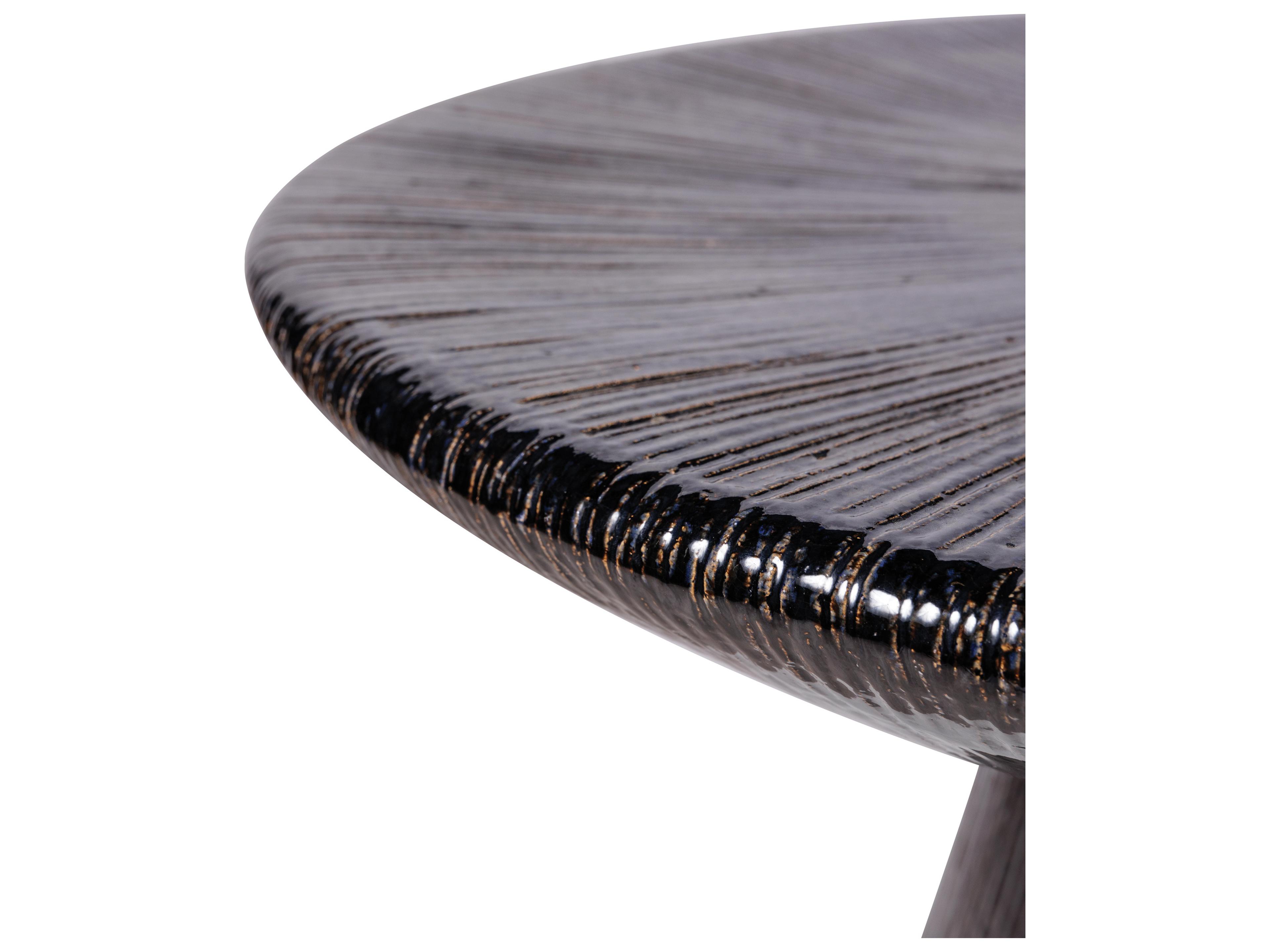 Seasonal Living Ceramic Round Patio Coffee Table