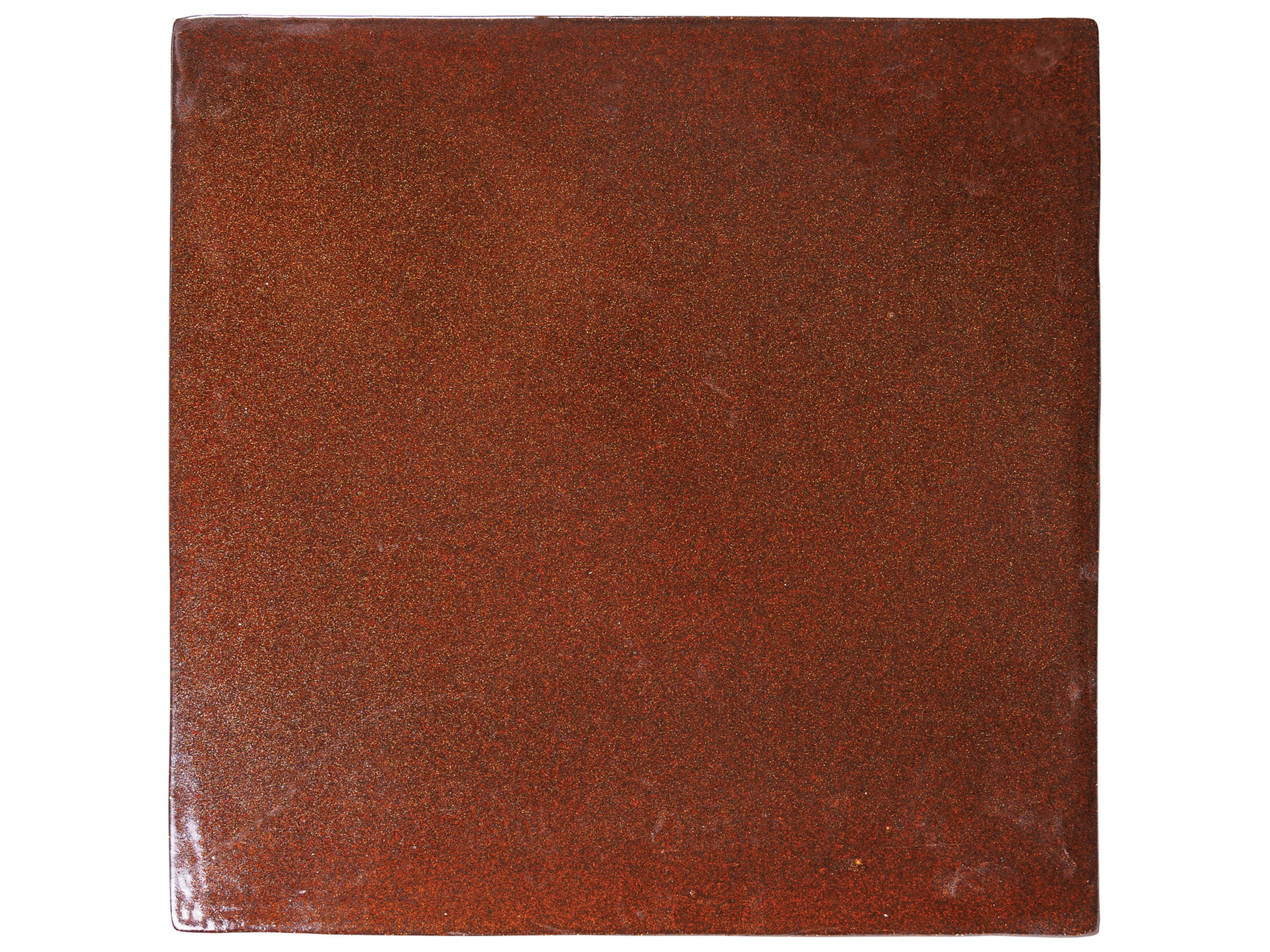 Seasonal Living Ceramics Pyrite Brown Gloss Ceramic Dining Chair