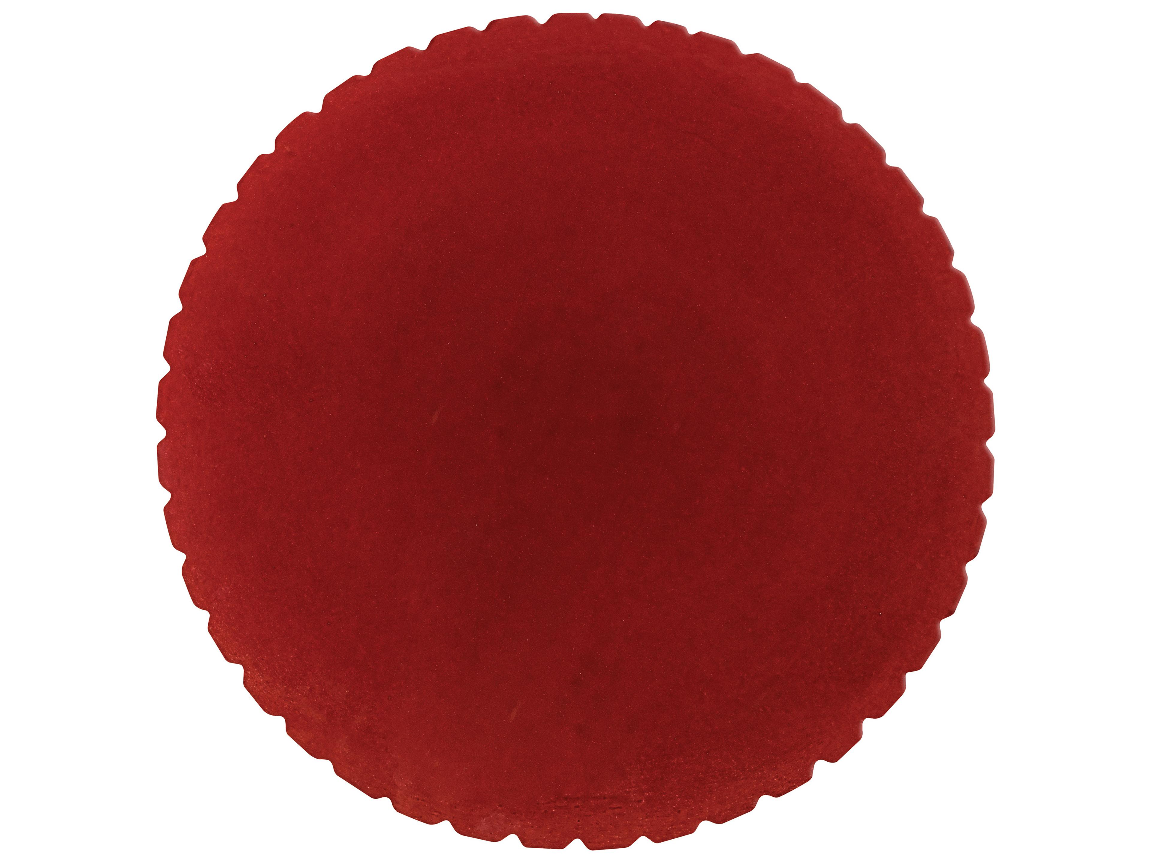 Seasonal Living Katra Plum Ceramic Round Coffee Table