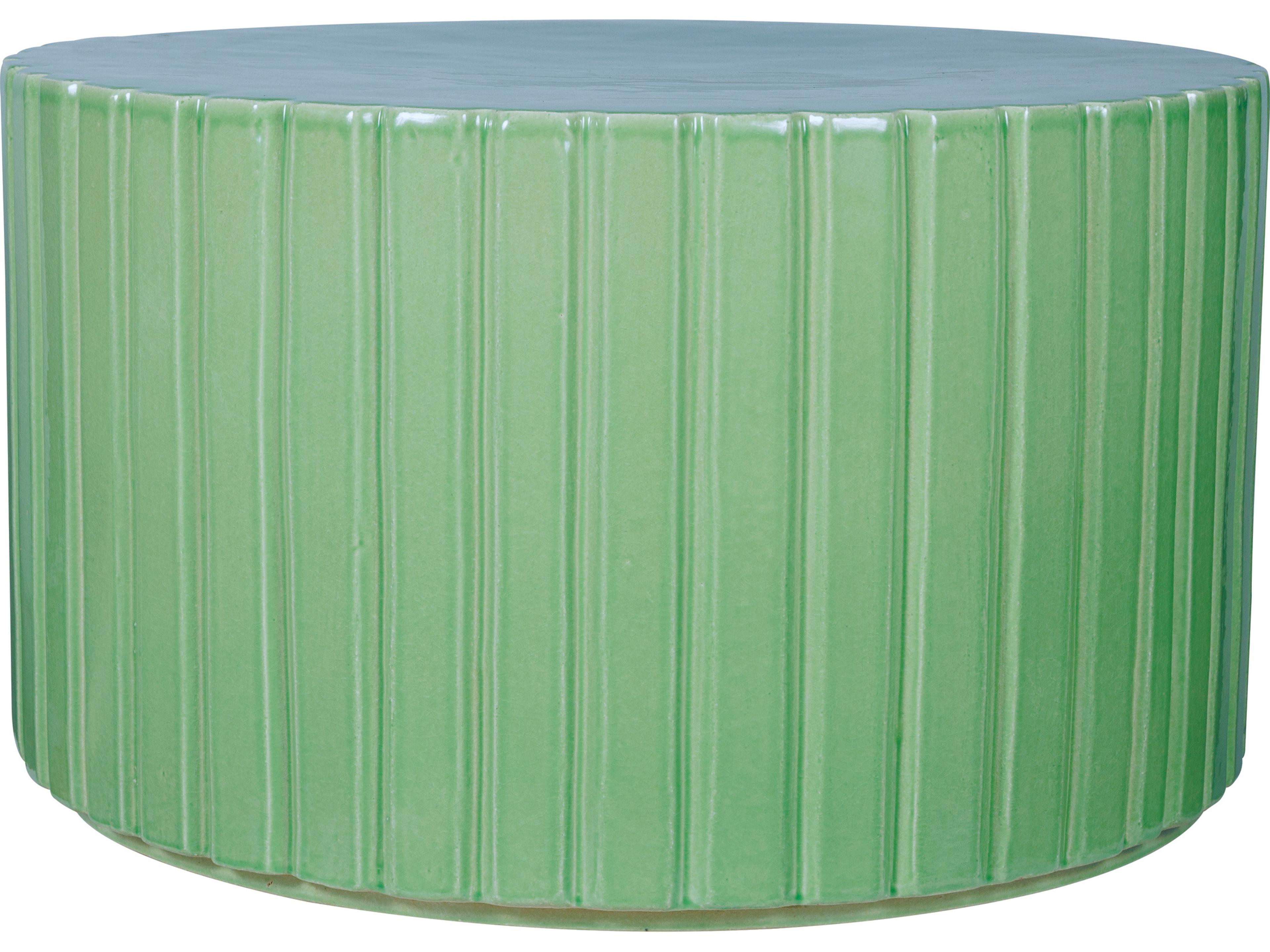 Seasonal Living Katra Pea Ceramic Round Coffee Table