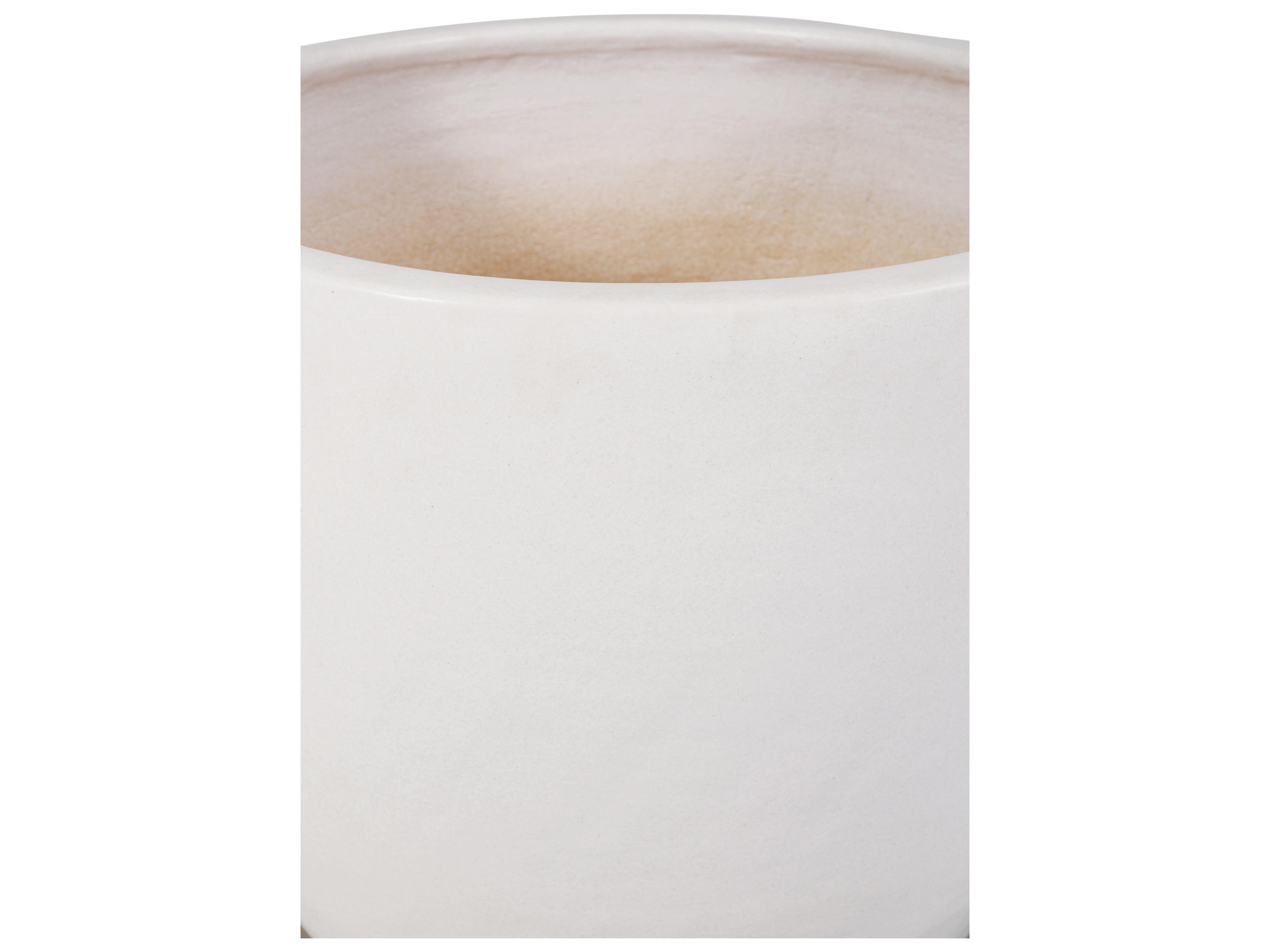 Seasonal Living Ceramics Linen Semi-gloss Planter