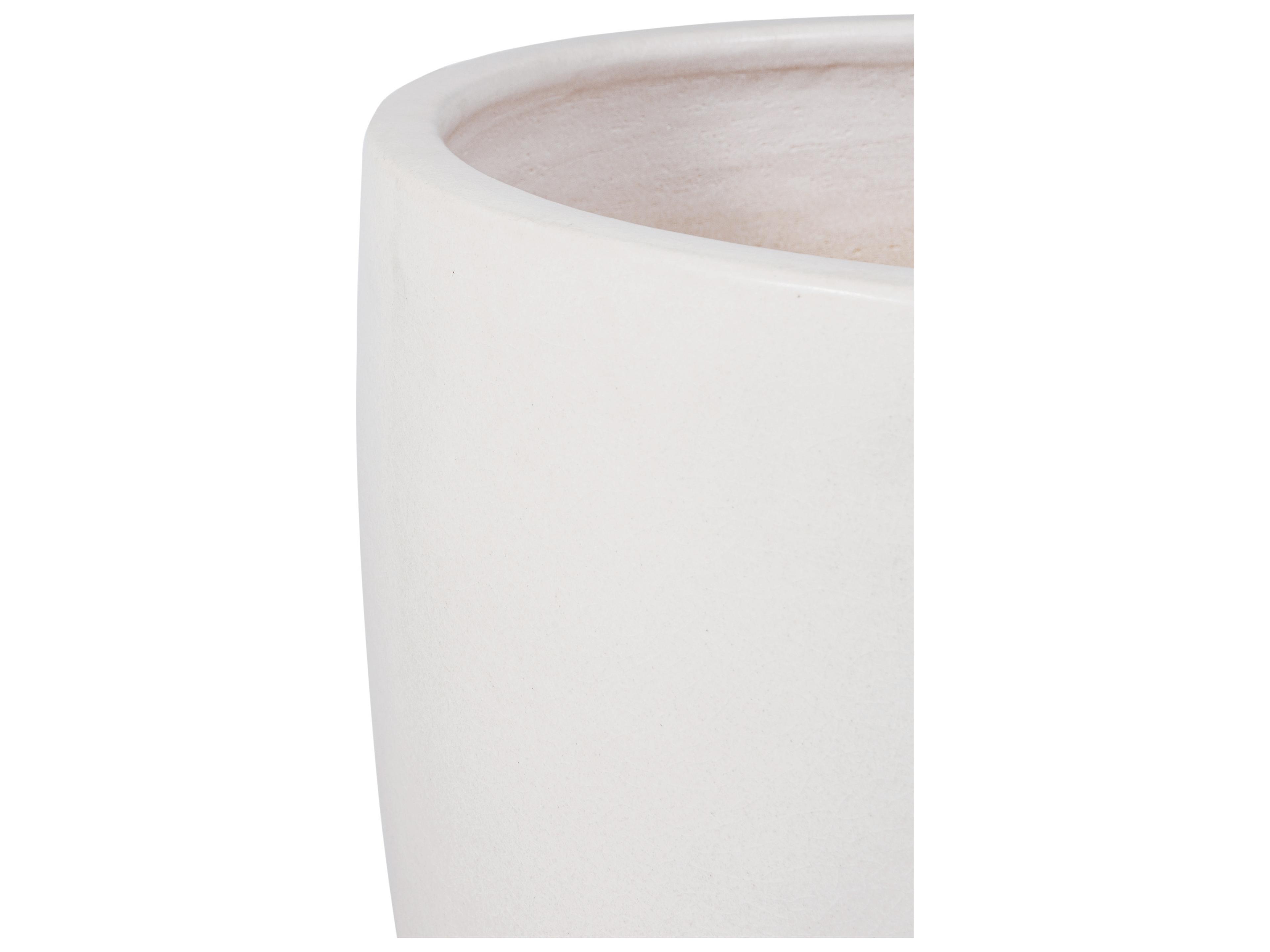 Seasonal Living Ceramics Linen Semi-gloss Planter