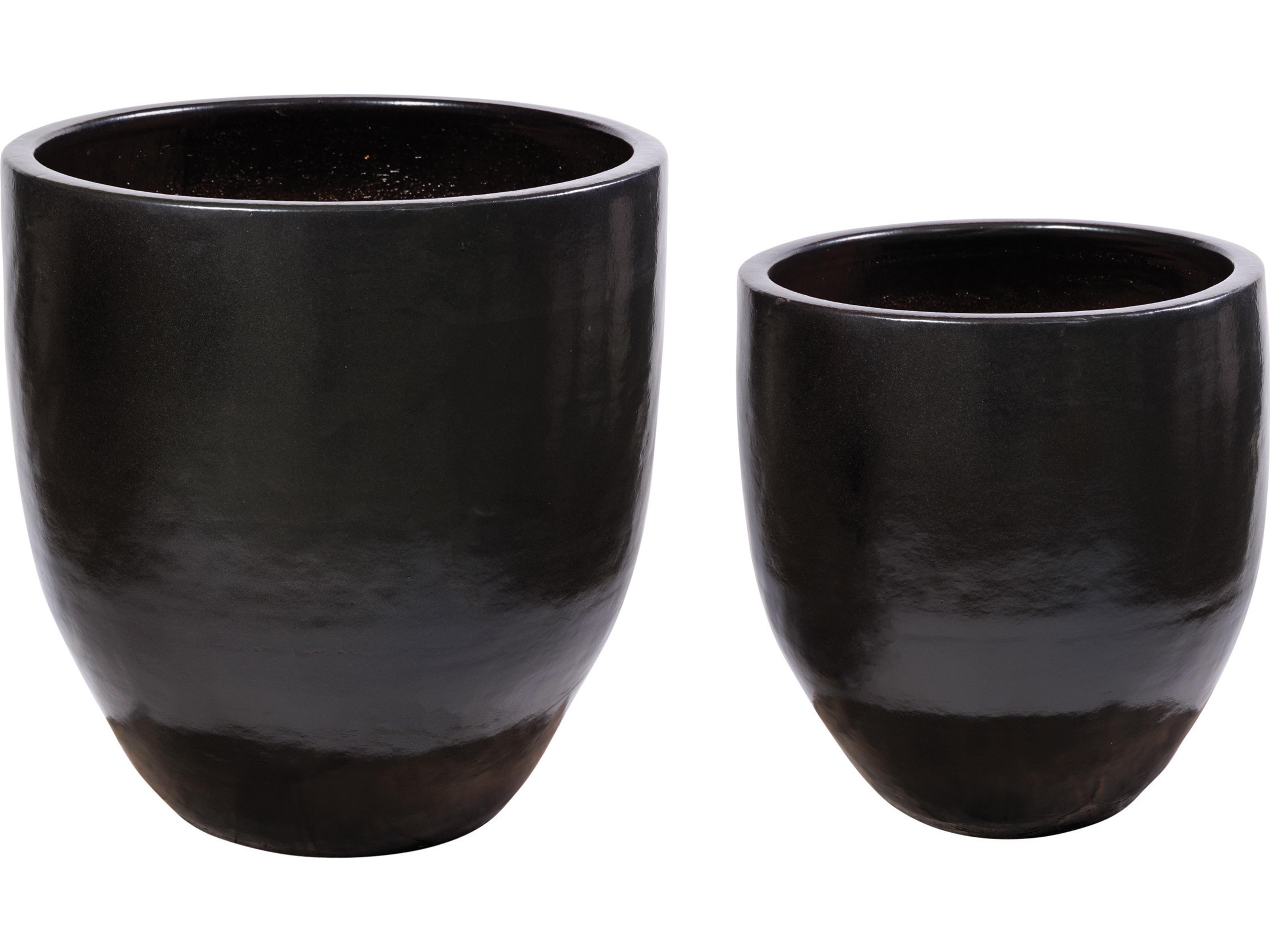 Ceramics Iron Semi-gloss Planter