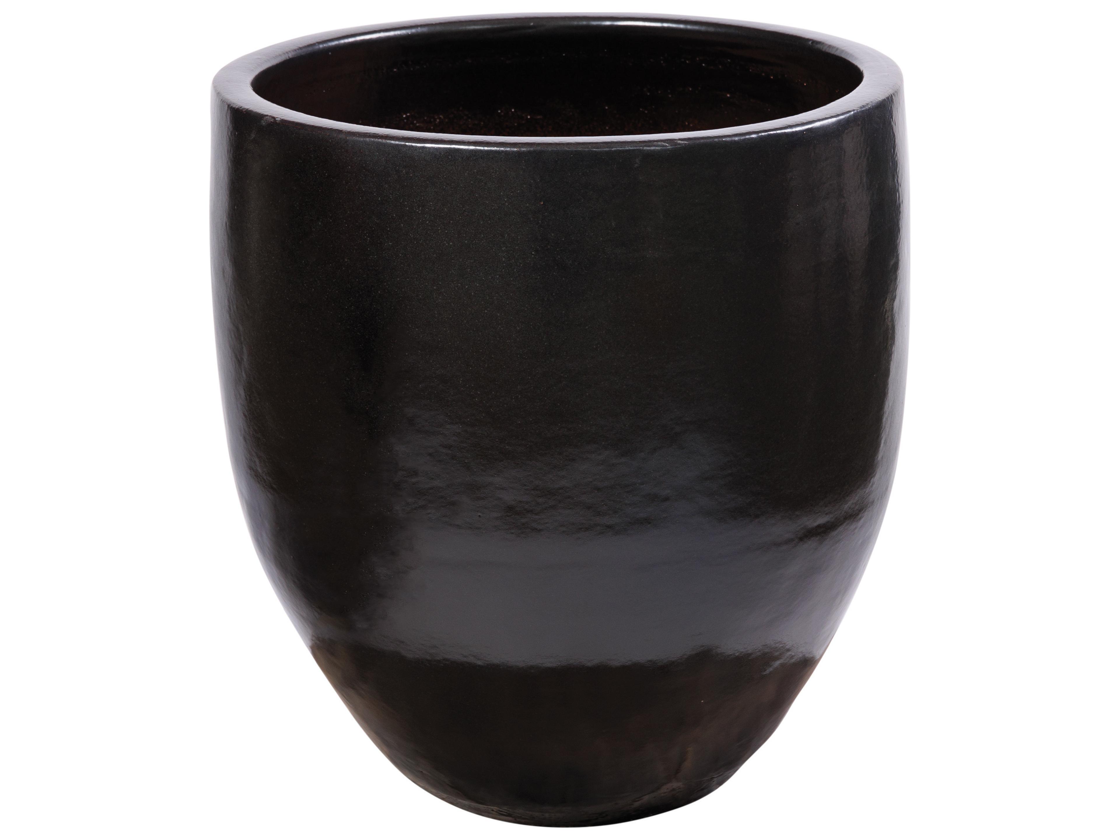 Seasonal Living Ceramics Iron Semi-gloss Planter
