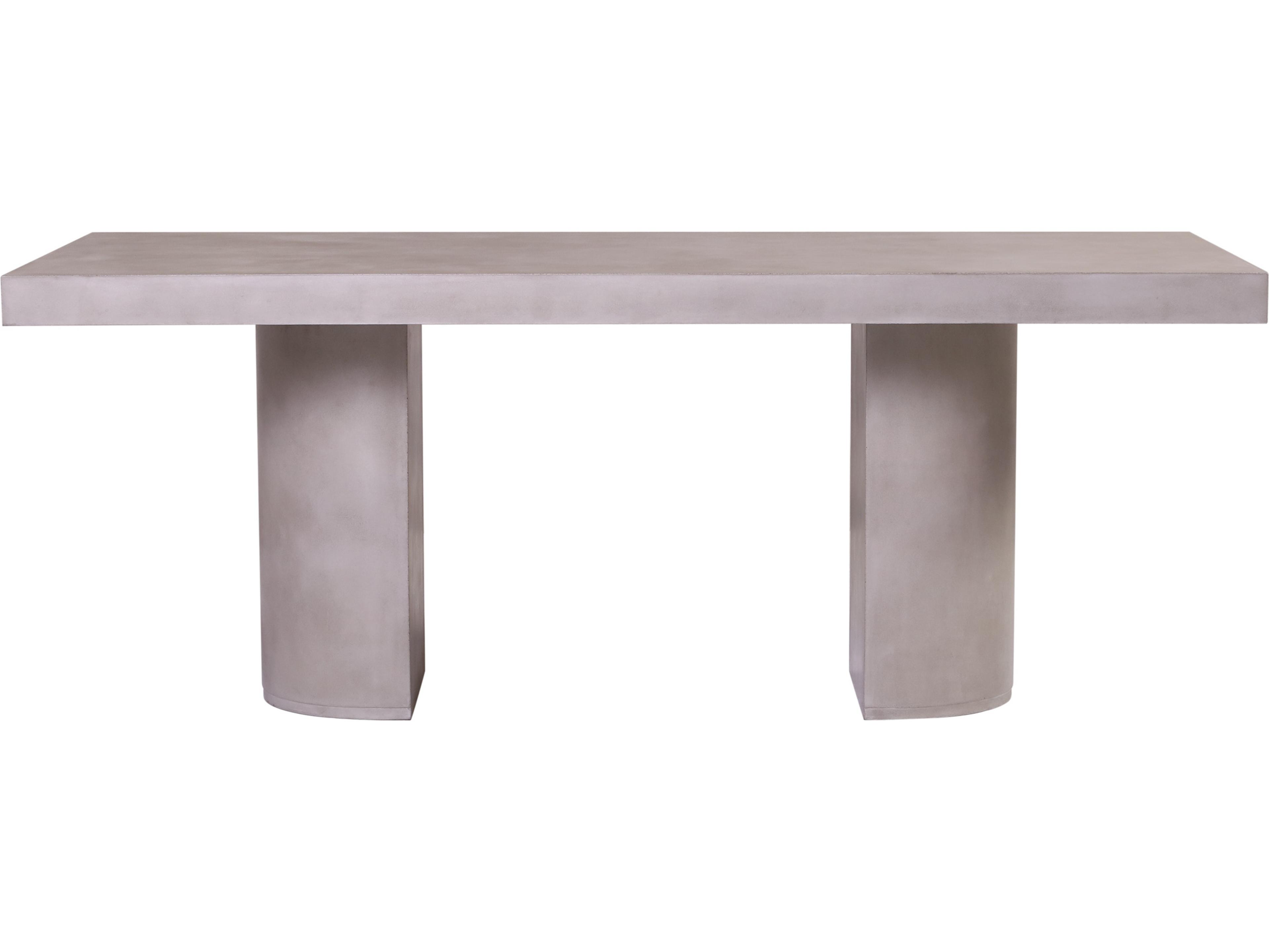 Seasonal Living Perpetual Slate Gray Andoo Rectangular Outdoor Patio Dining Table