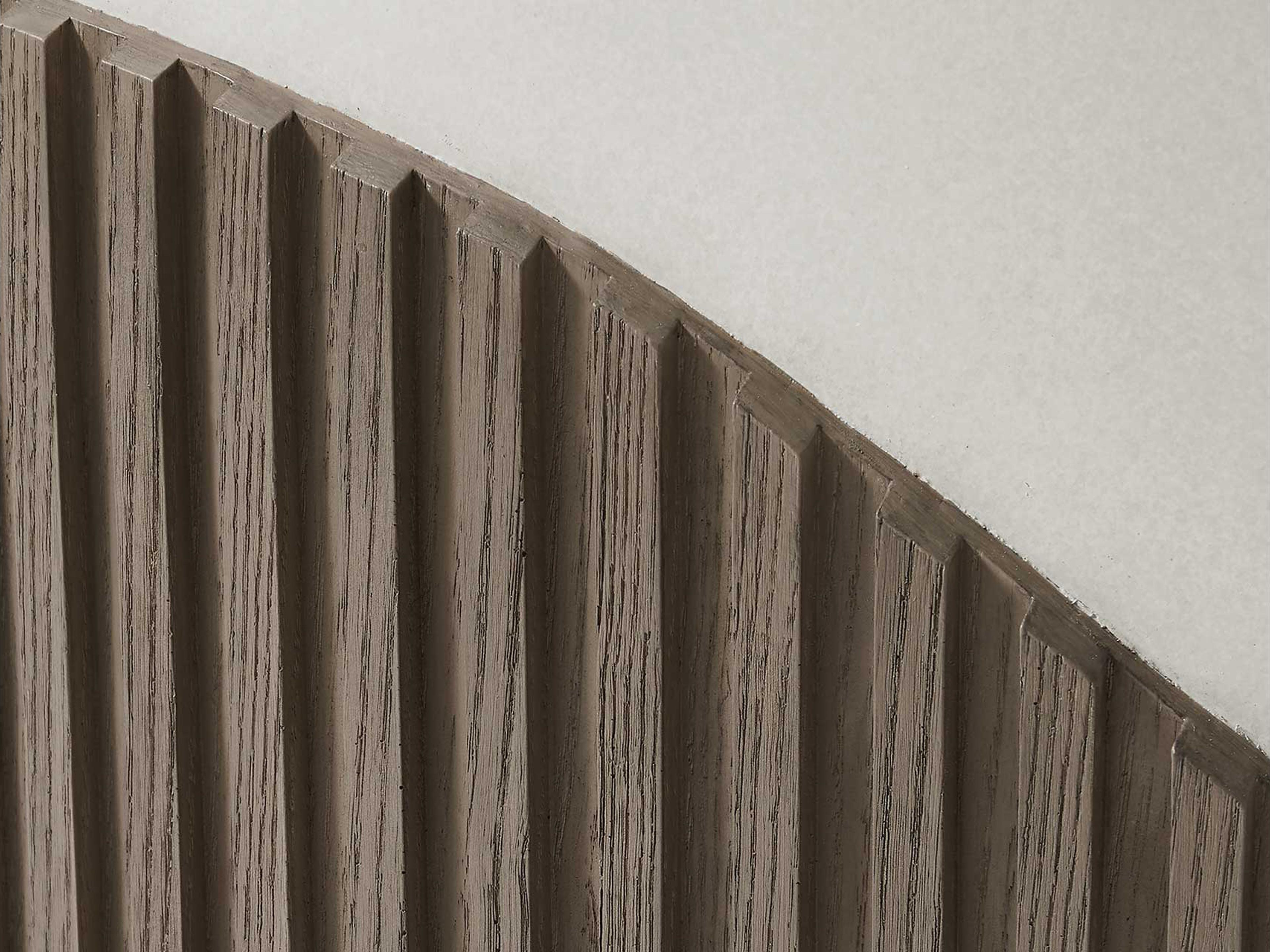 Seasonal Living Provenance Fiber Reinforced Polymer Limestone/Energy Tranquility Round Outdoor Coffee Table