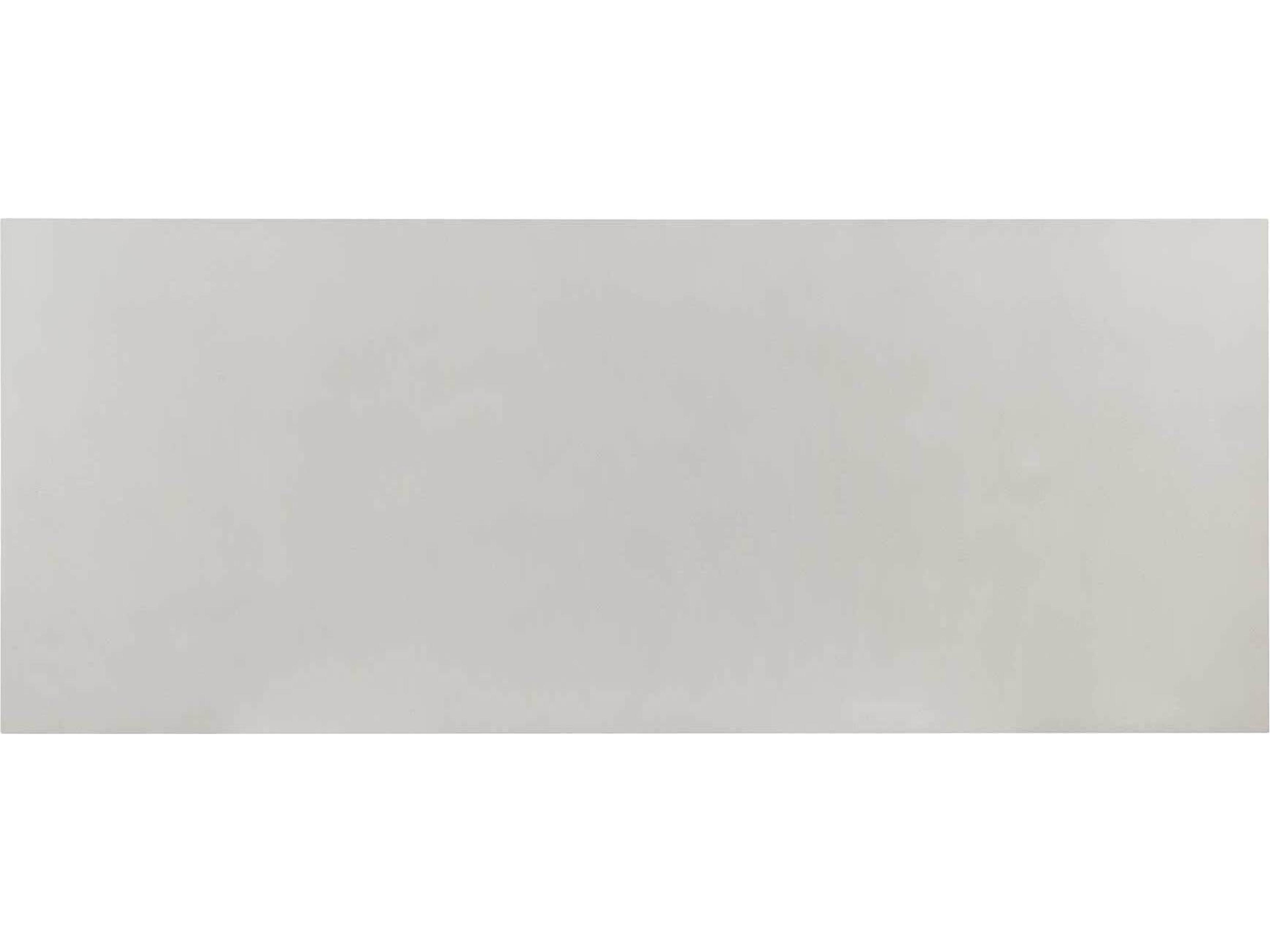 Seasonal Living Provenance Fiber Reinforced Polymer Limestone/Energy Meditation Rectangular Outdoor Dining Table