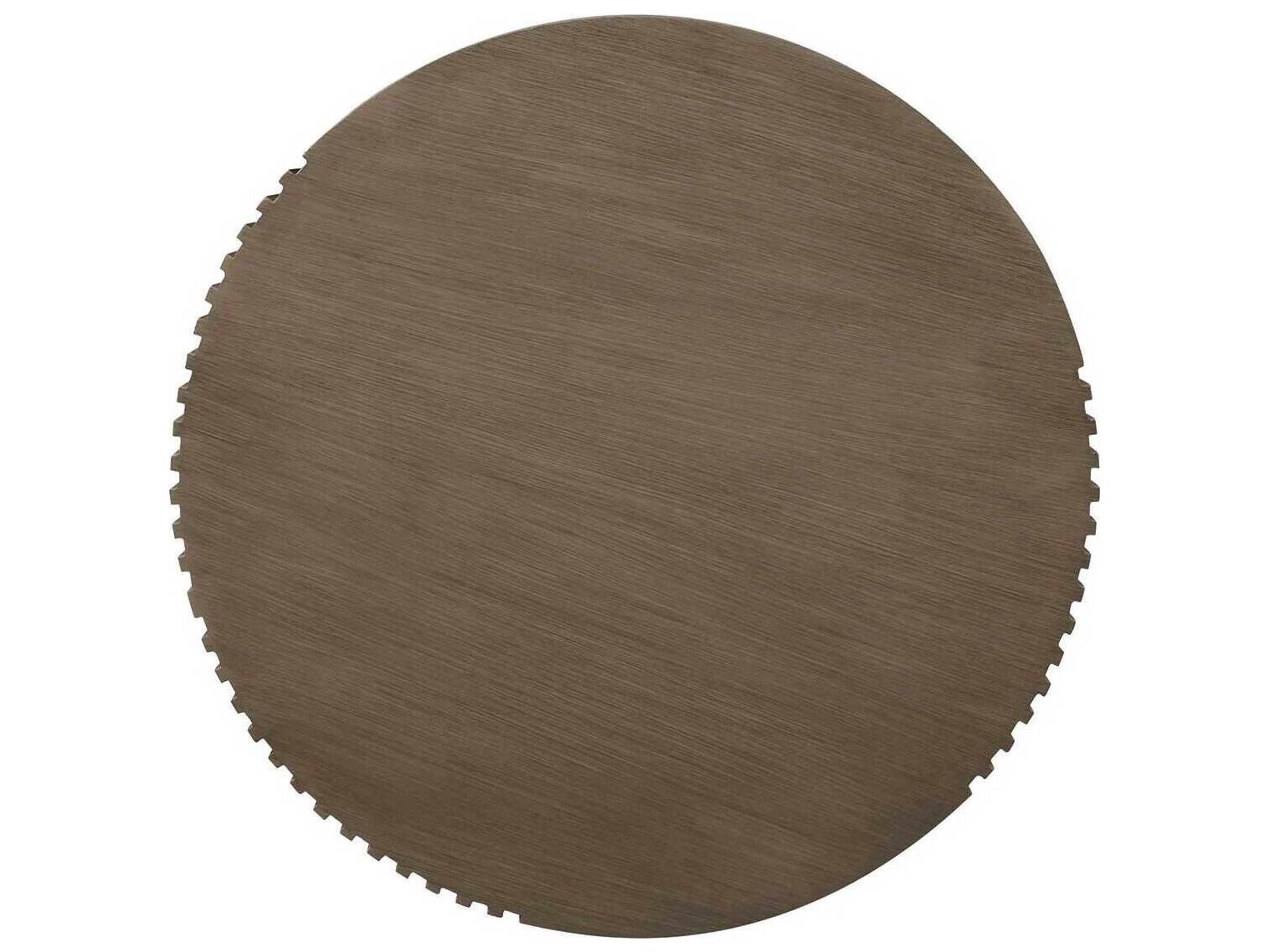 Seasonal Living Provenance Fiber Reinforced Polymer Energy Serenity Textured Round Drum Table