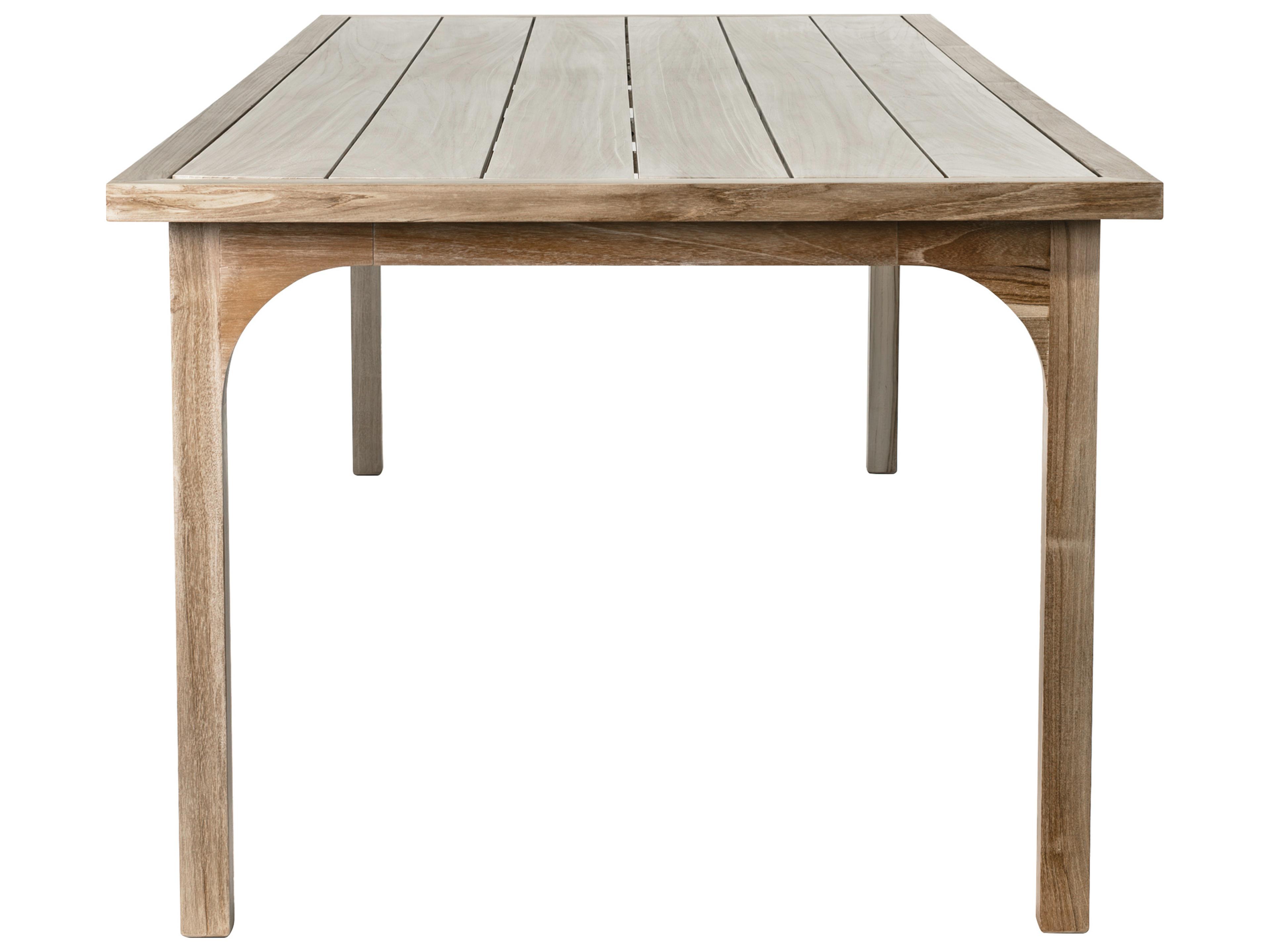 Seasonal Living Serenique Sun Bleached Teak Rectangular Dining Table