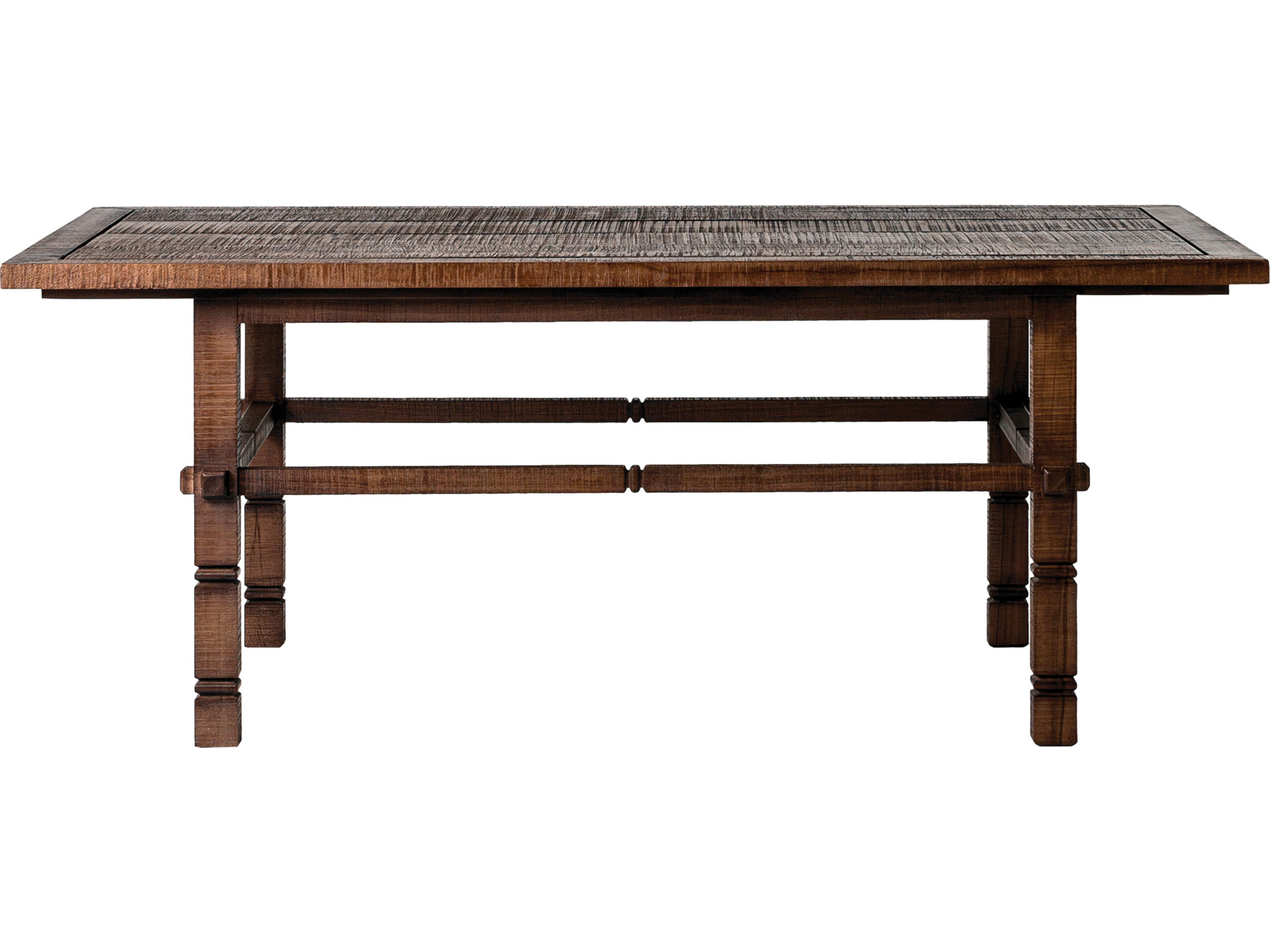 Seasonal Living Vaterra Weathered Pecan Matte Teak Rectangular Coffee Table