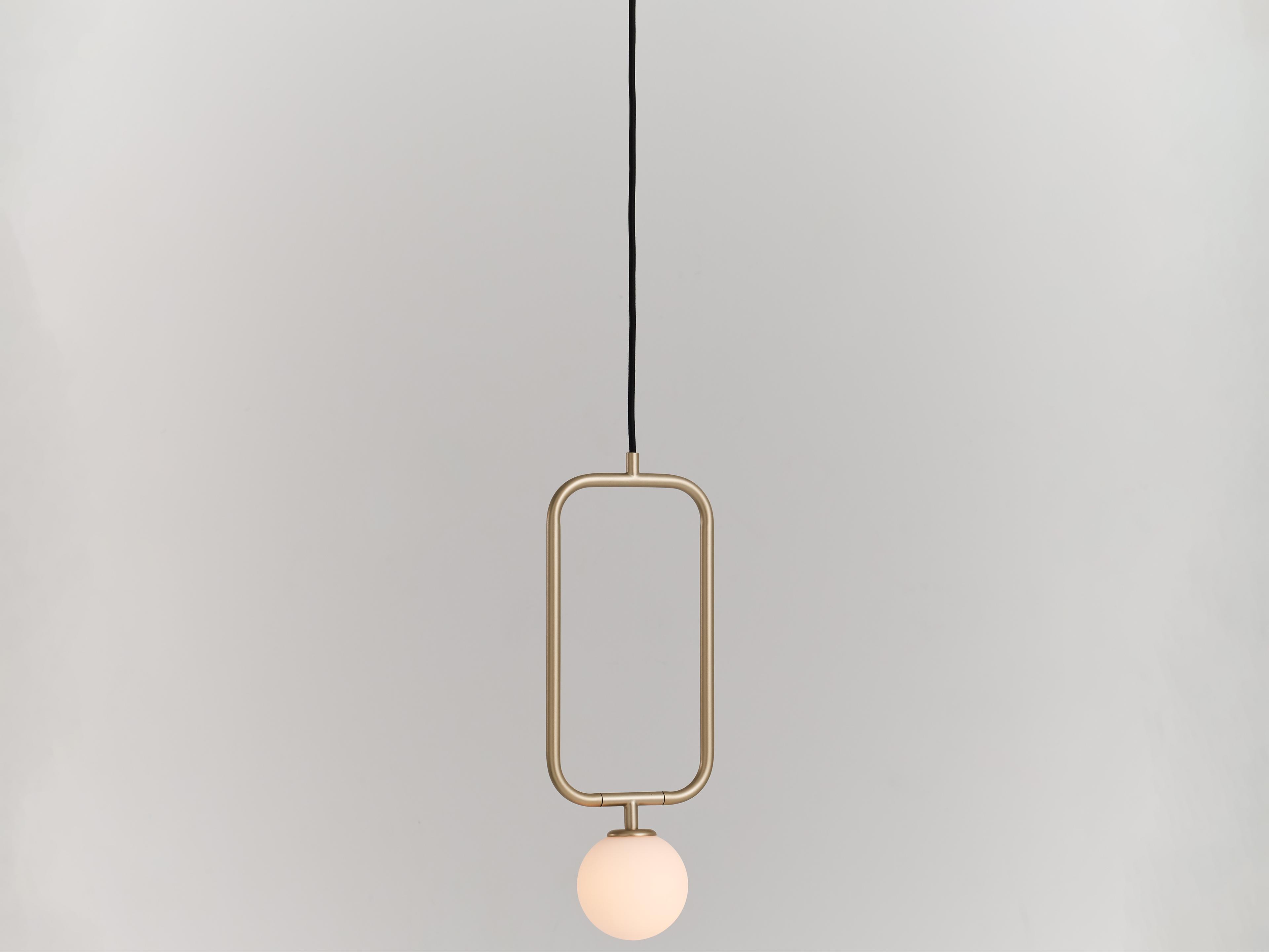 Seed Design Sircle Black LED Geometric Mini Pendant