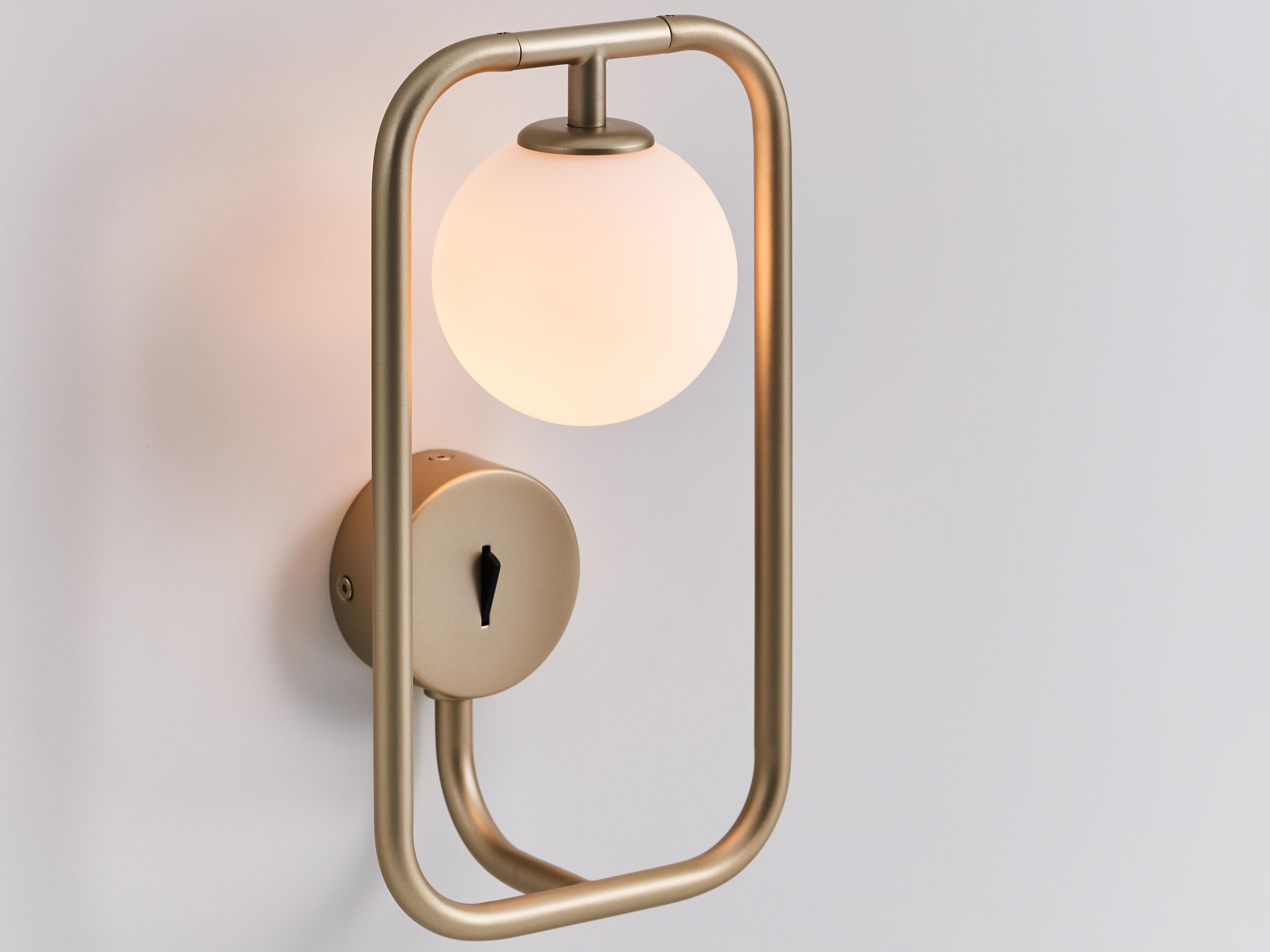 Seed Design Sircle Champagne Gold LED Wall Sconce