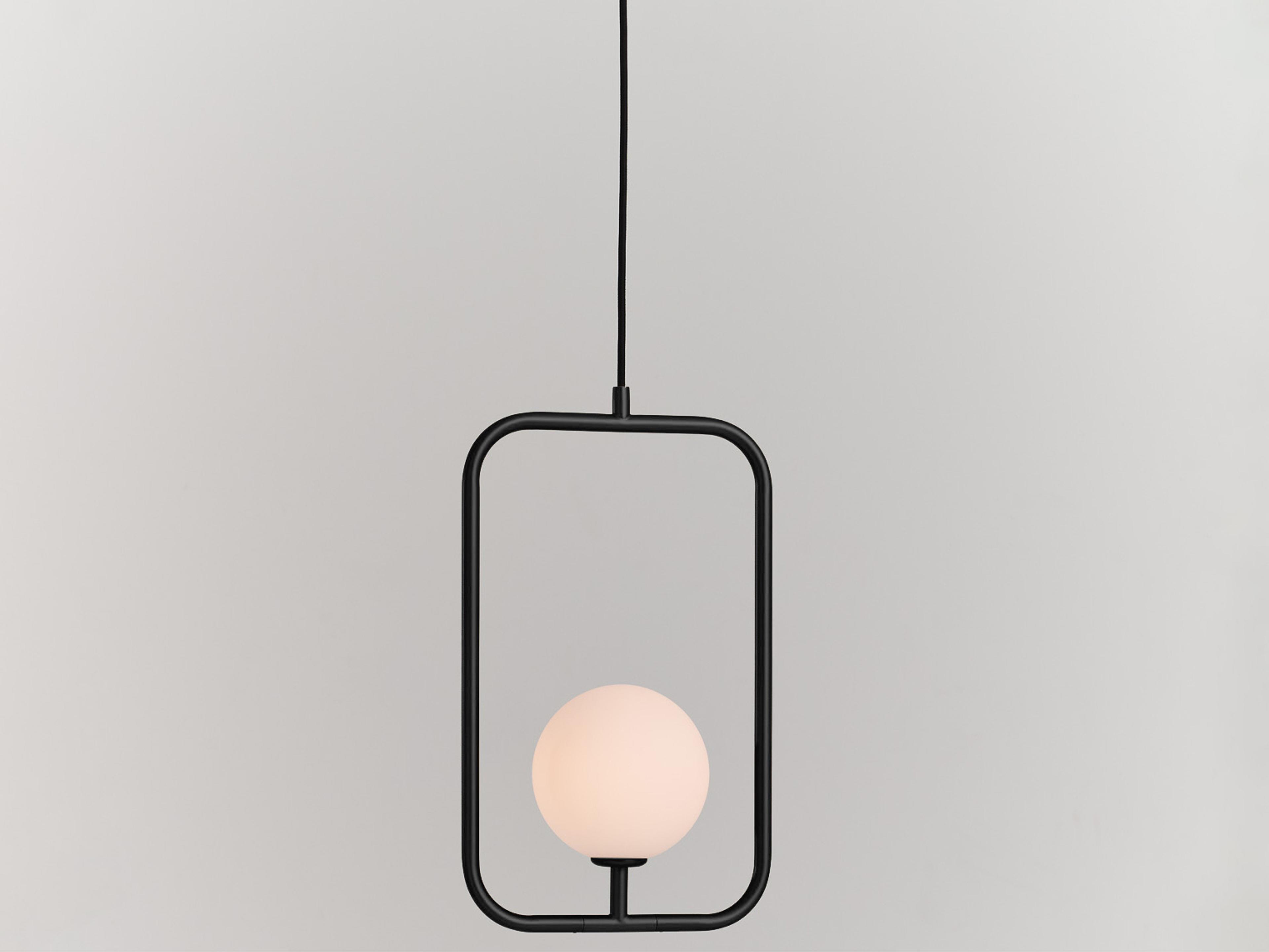 Seed Design Sircle Black LED Geometric Mini Pendant