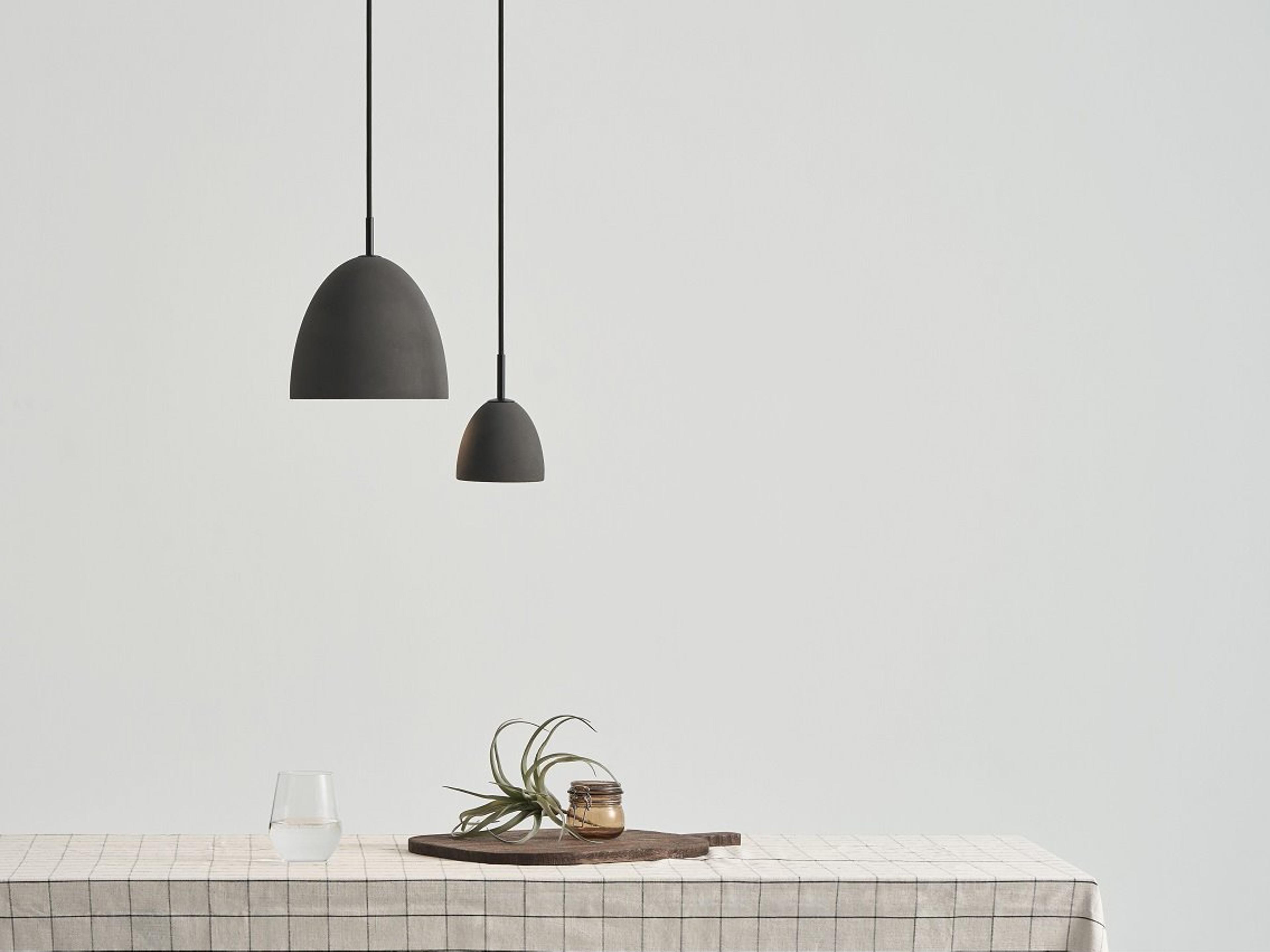 Seed Design Castle Noir Black Dome Mini Pendant