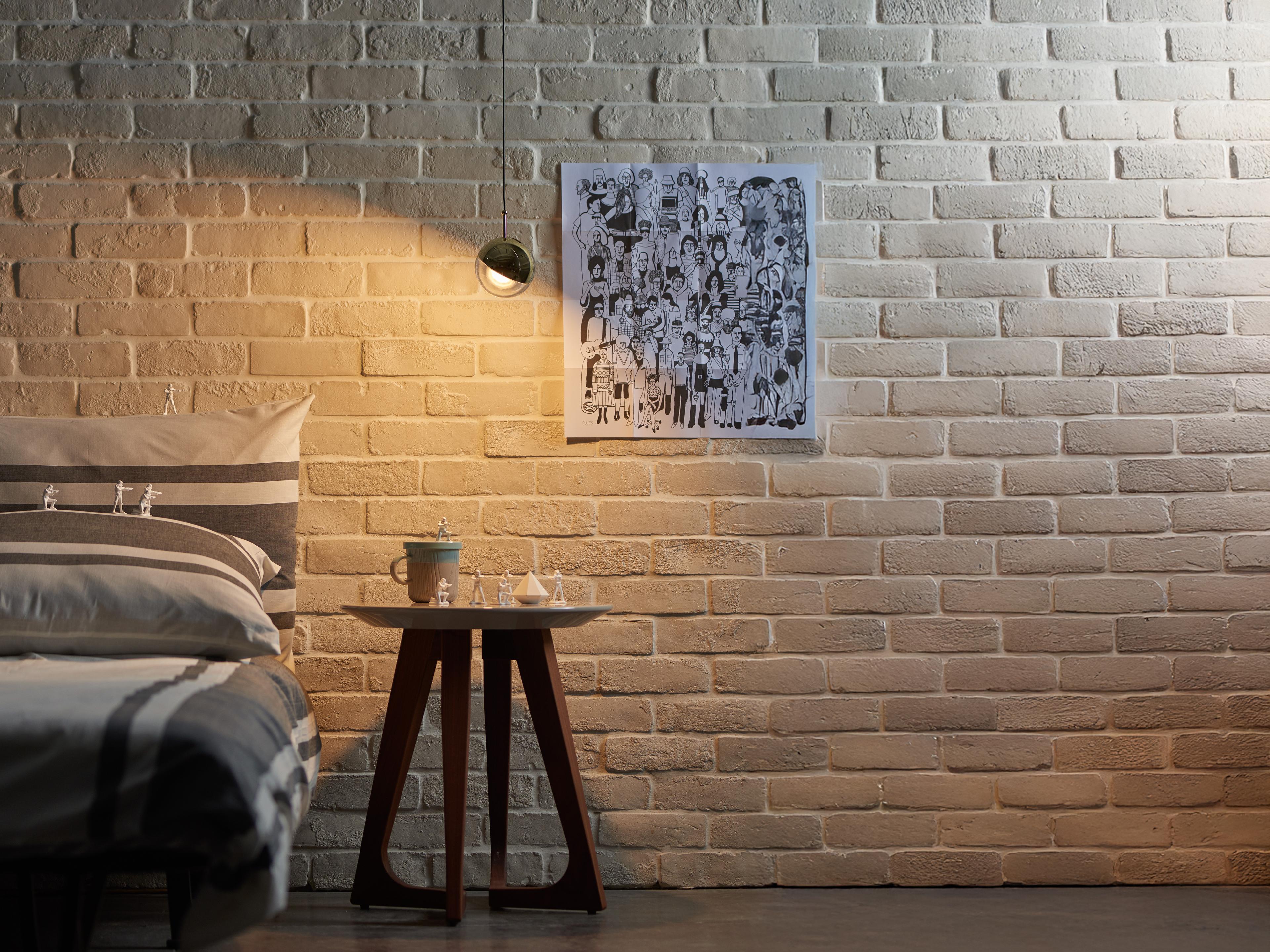 Seed Design Dora Brass LED Globe Mini Pendant