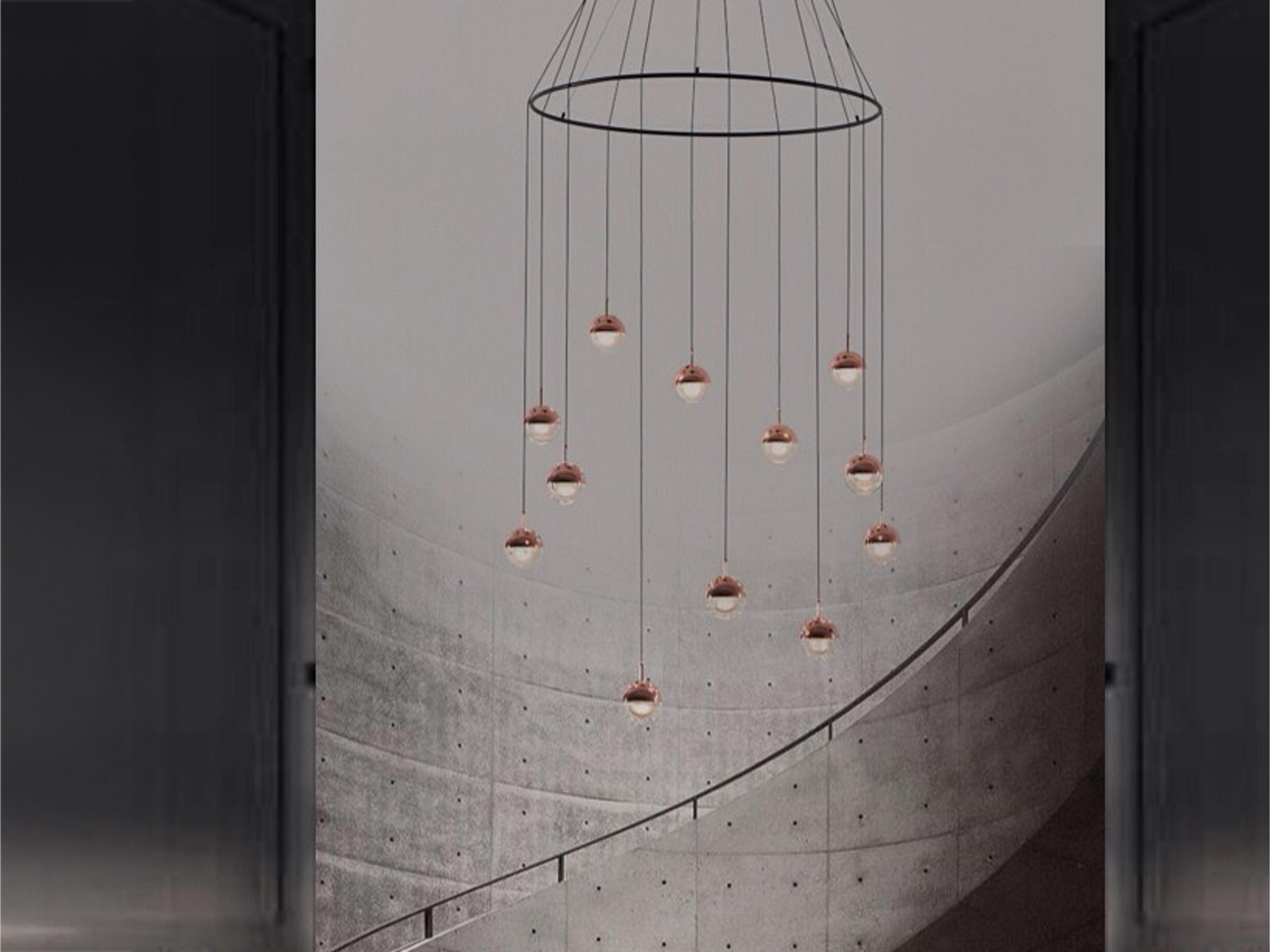 Seed Design Dora Copper LED Pendant