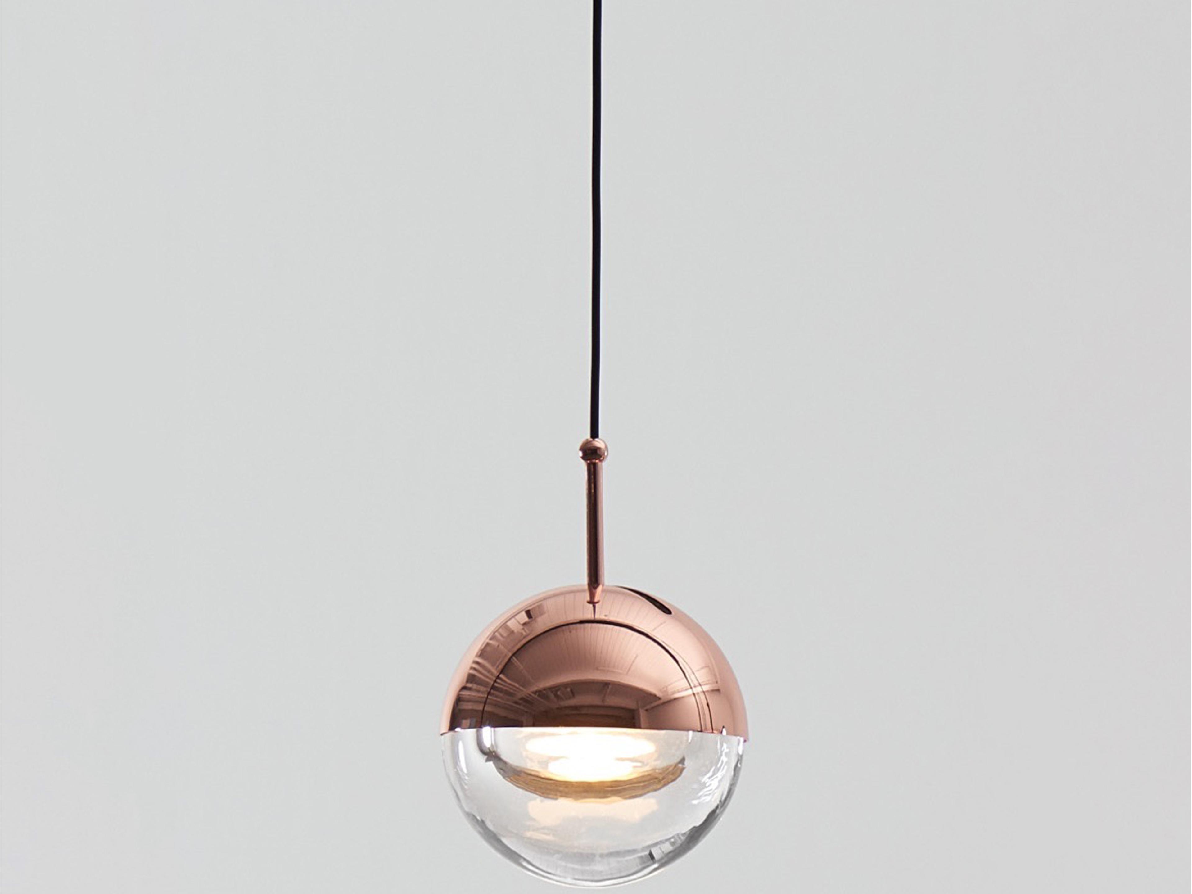 Seed Design Dora Copper LED Globe Mini Pendant
