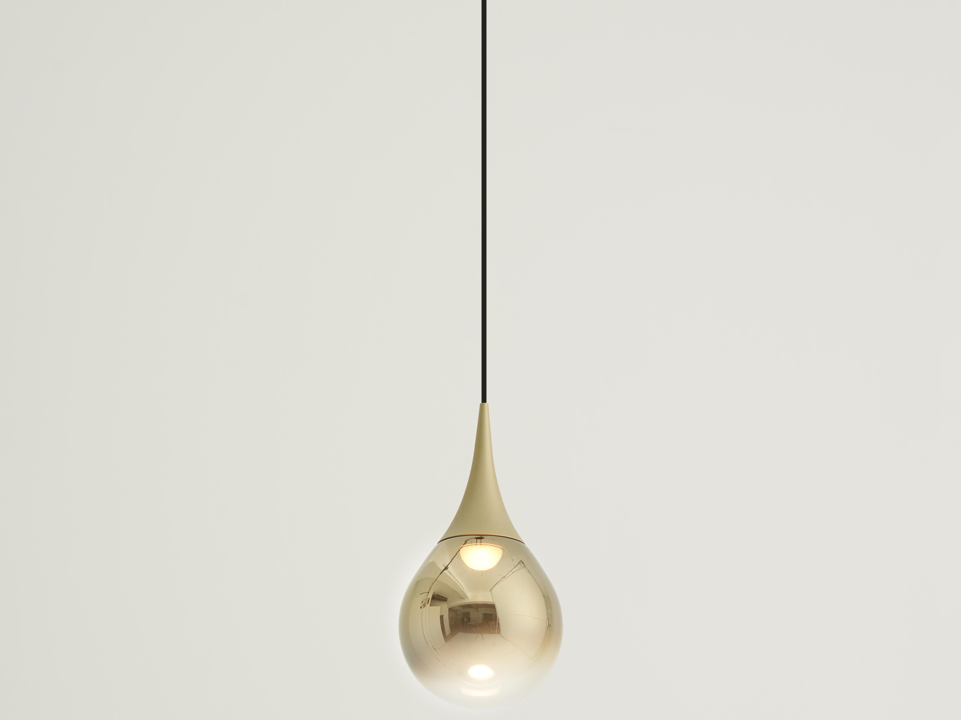 Seed Design Paopao Champagne Gold LED Mini Pendant
