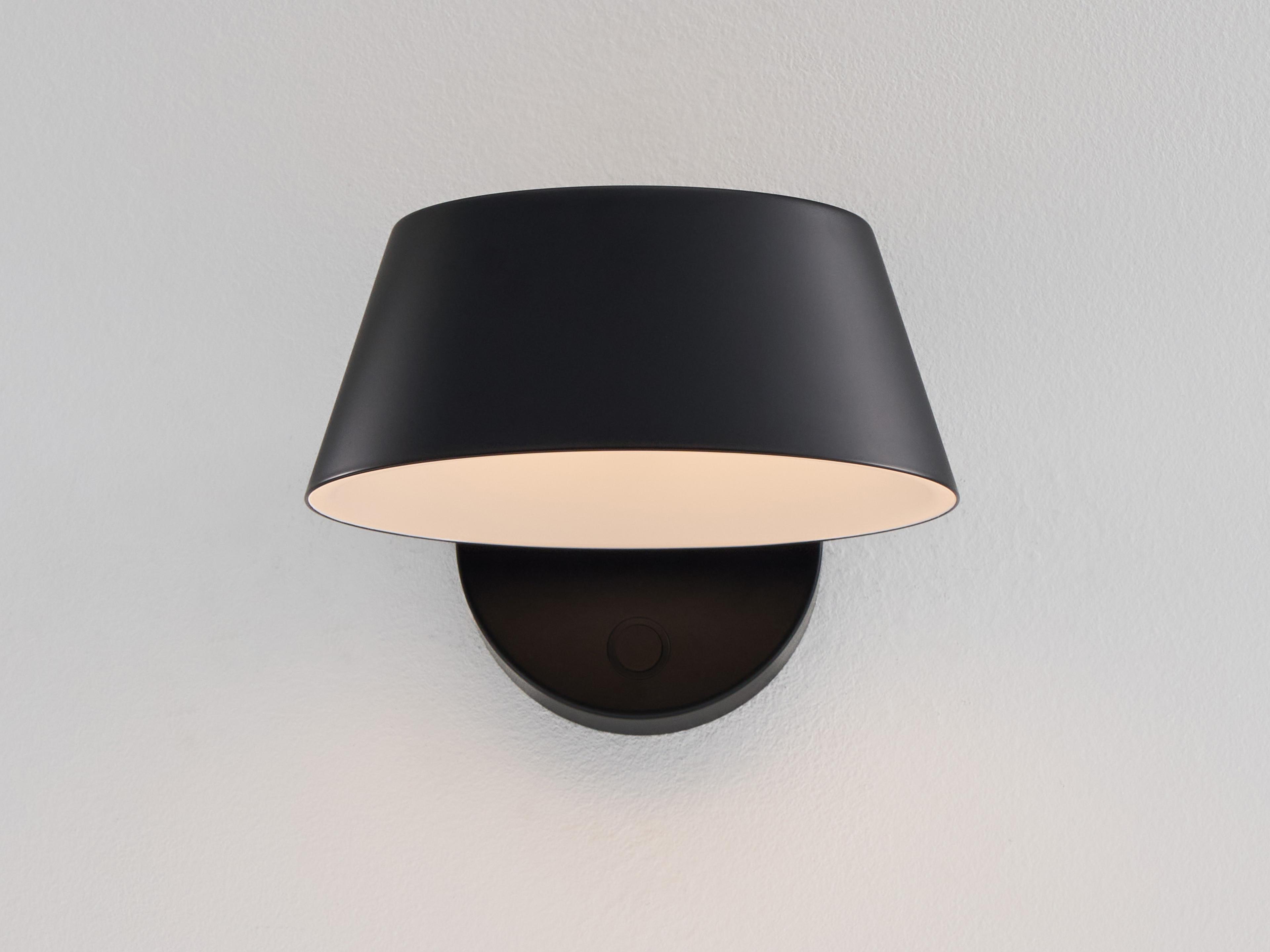 Seed Design Olo Xl Black shiny LED Wall Sconce