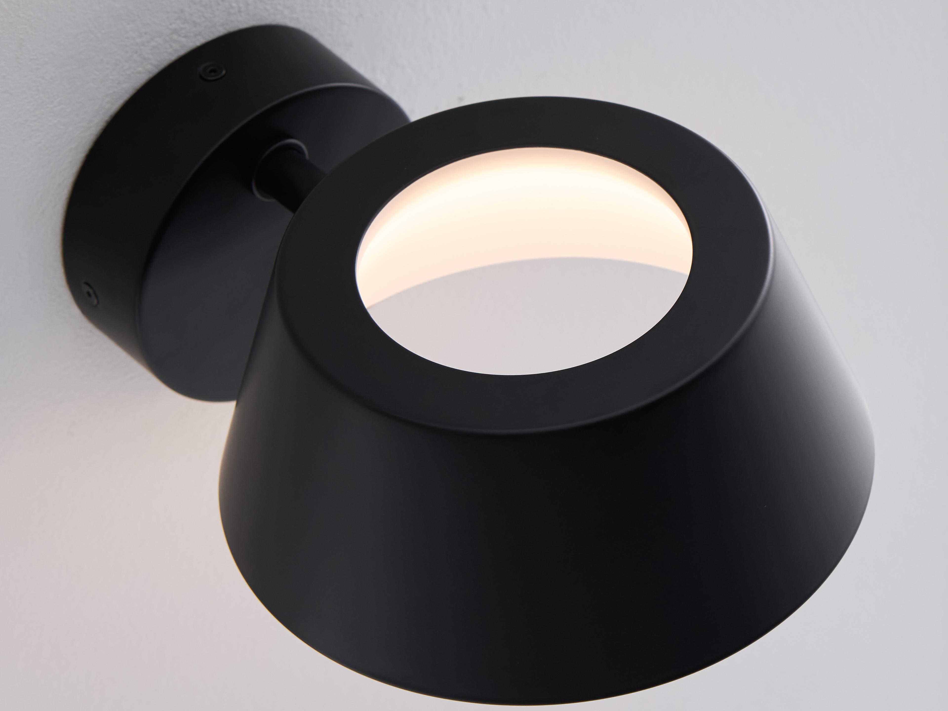 Seed Design Olo Xl Black shiny LED Wall Sconce
