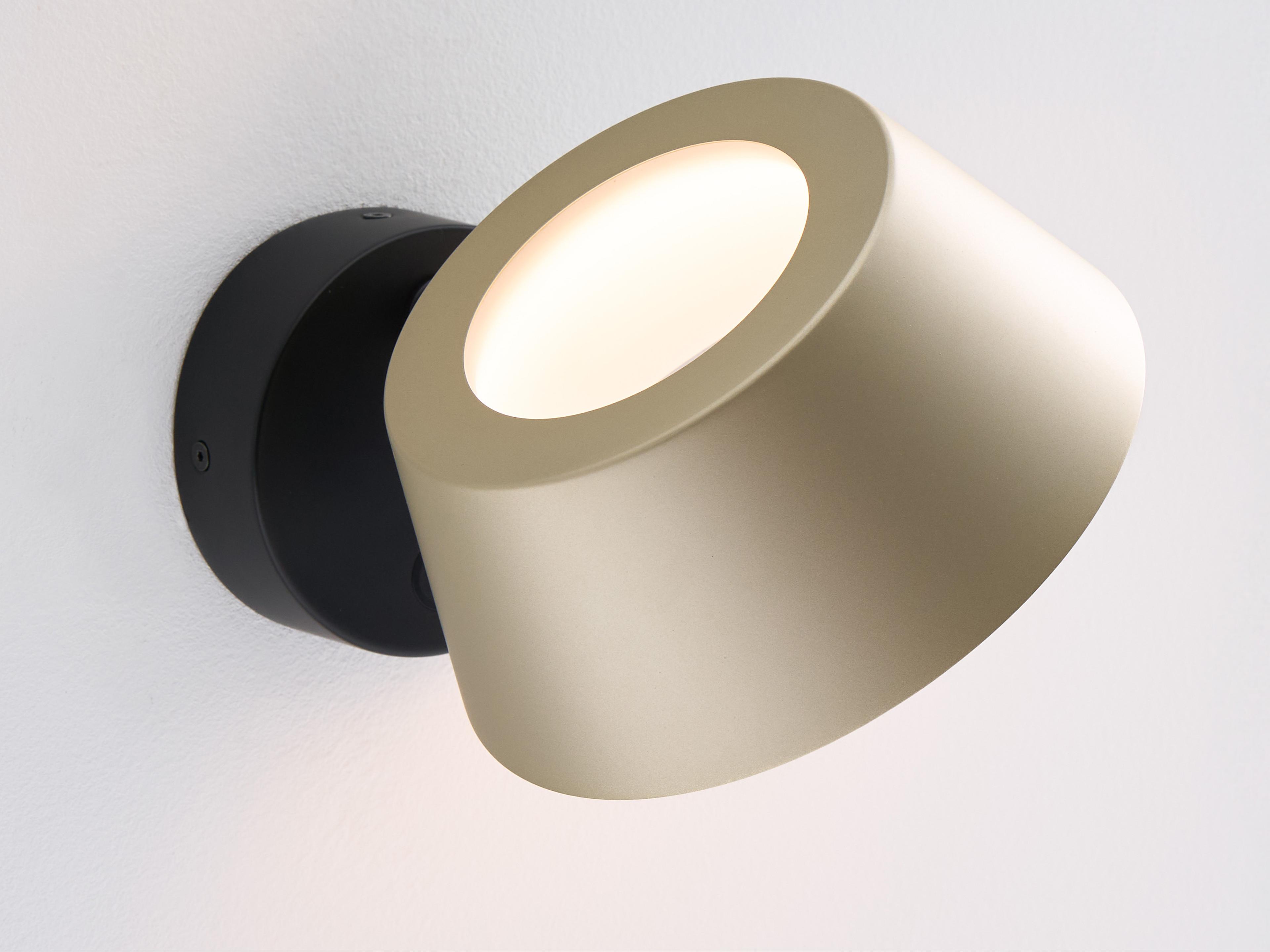 Seed Design Olo Xl Black Gold LED Wall Sconce