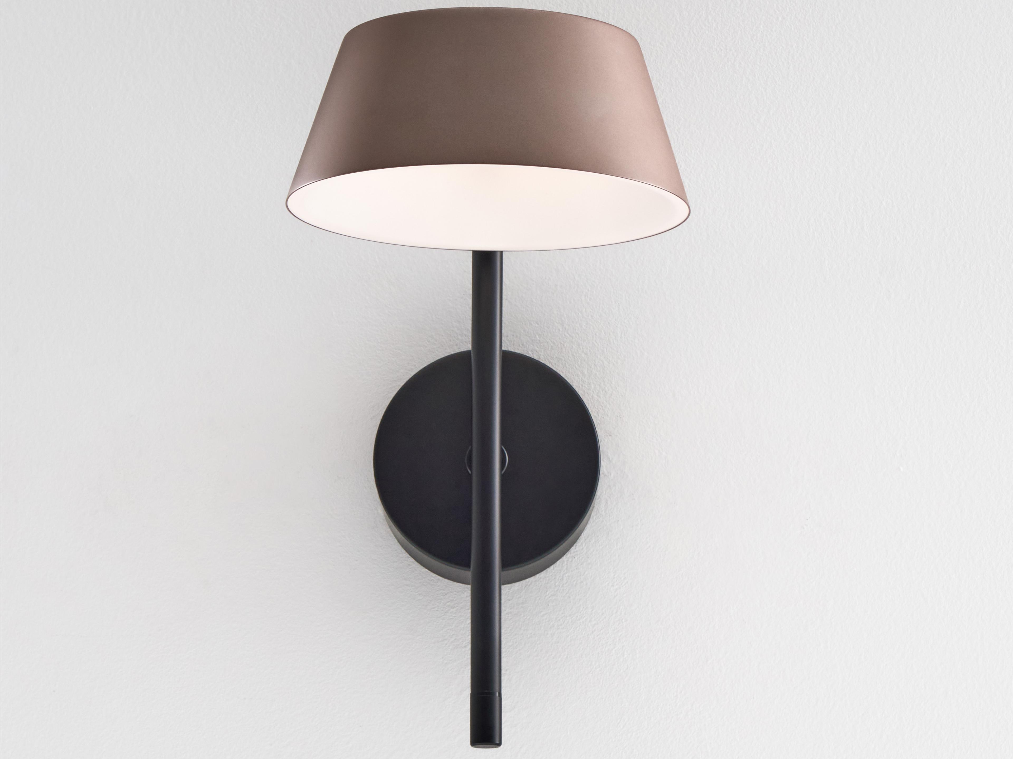 Seed Design Olo Xl Black Cocoa LED Swing Wall Sconce