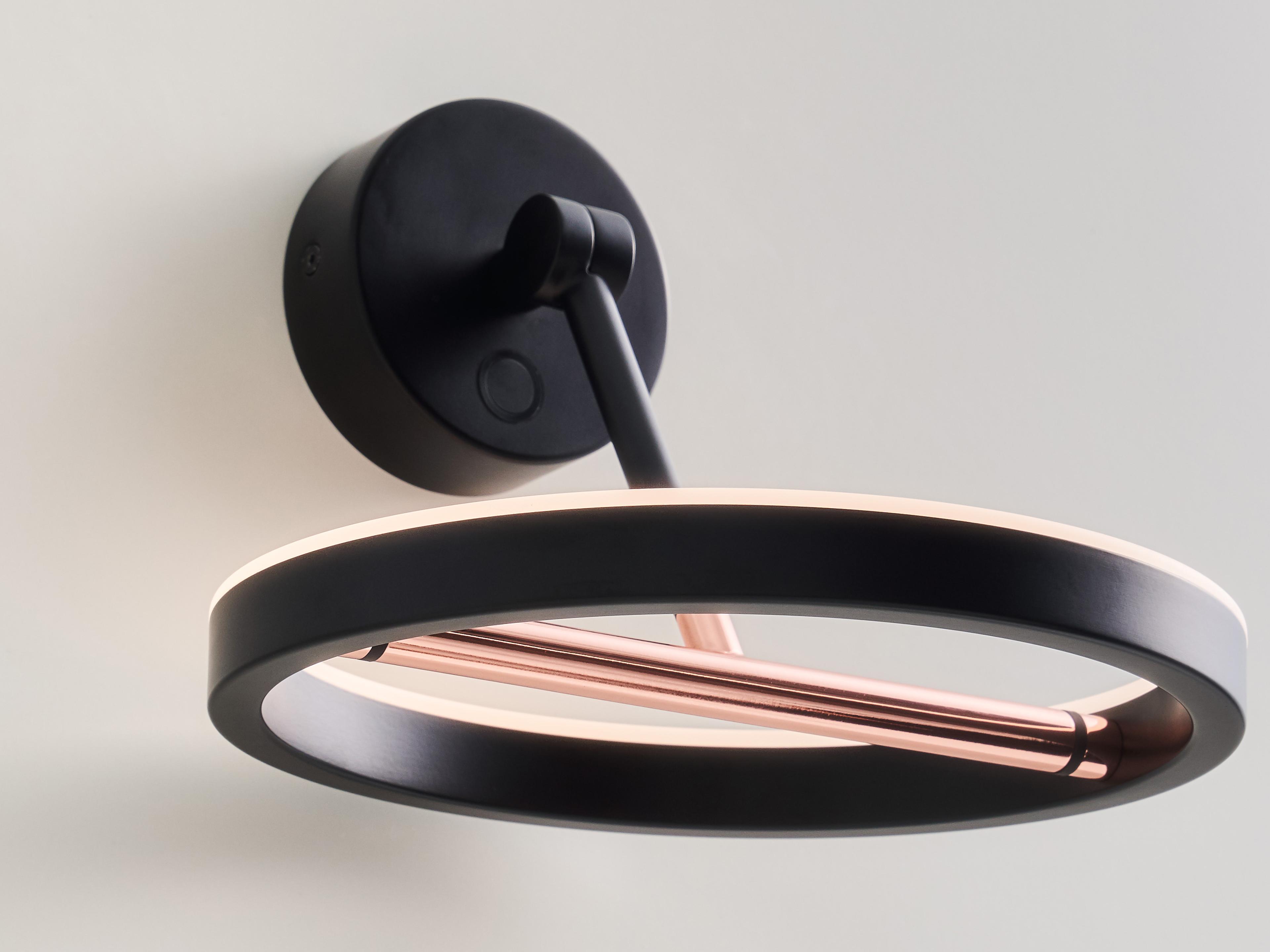 Seed Design Sol Black copper LED Wall Sconce